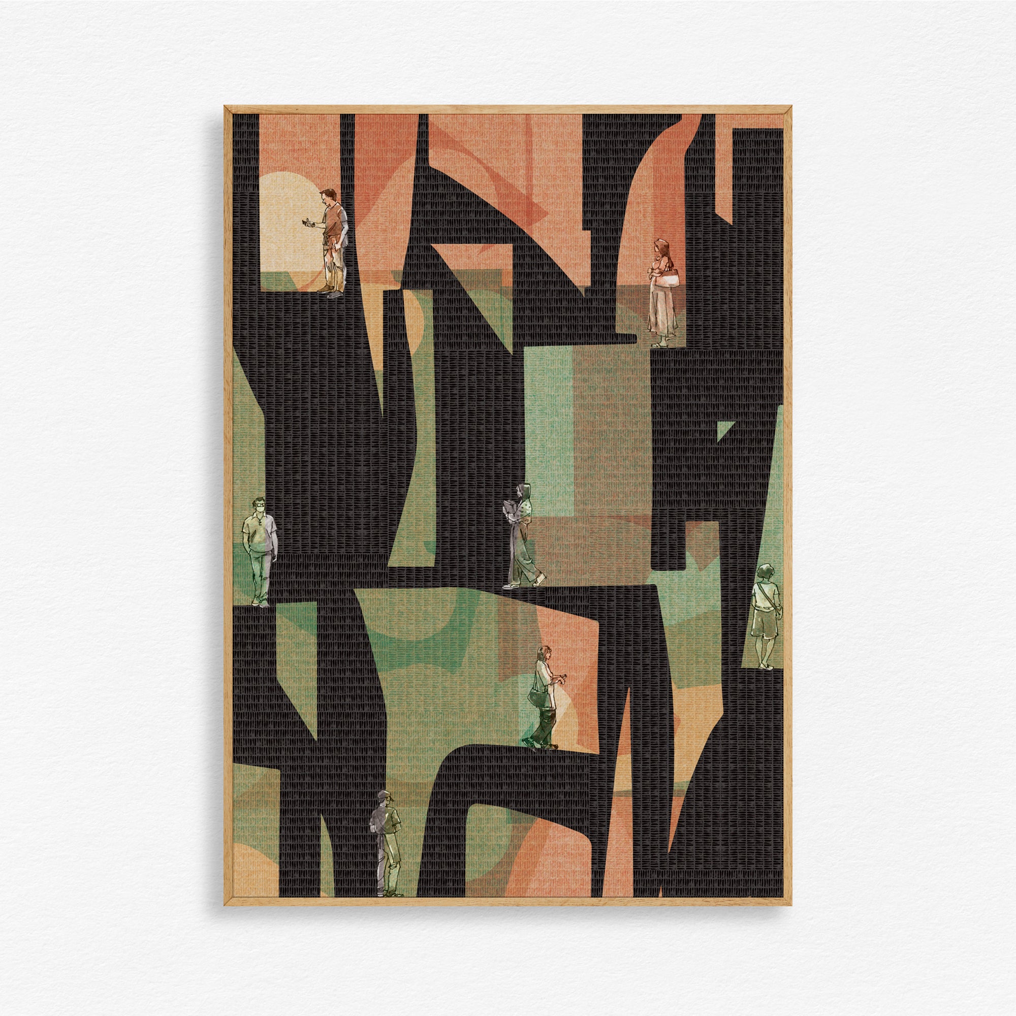 Samayantaral Wall Art Canvas Painting