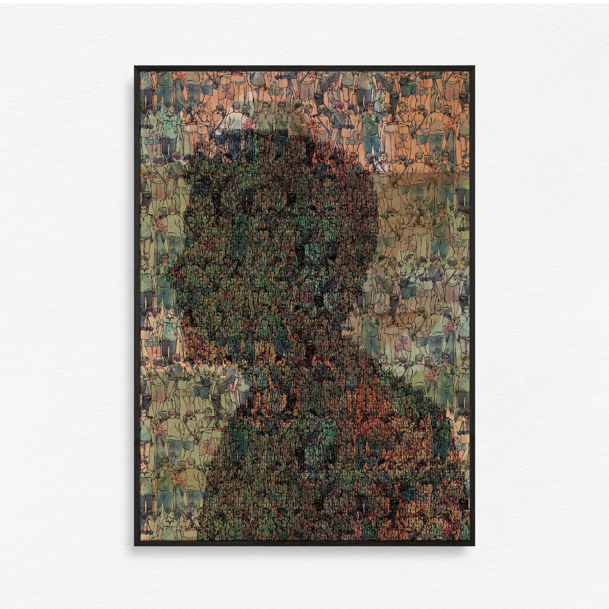 Shadow of a Thousand Stories- Beautiful Art Canvas Painting