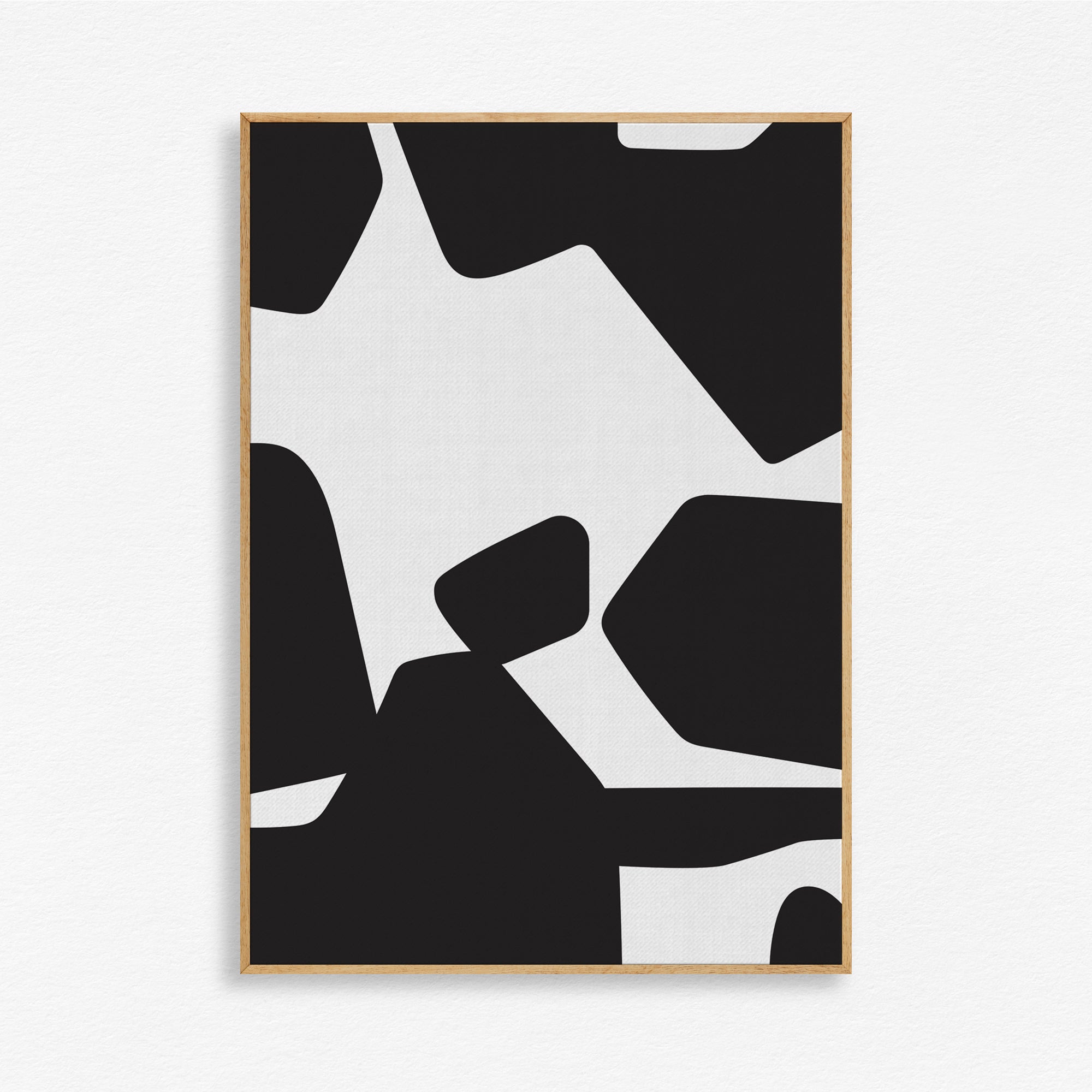 Flow of Modern Tiles -Wall Art Canvas Painting