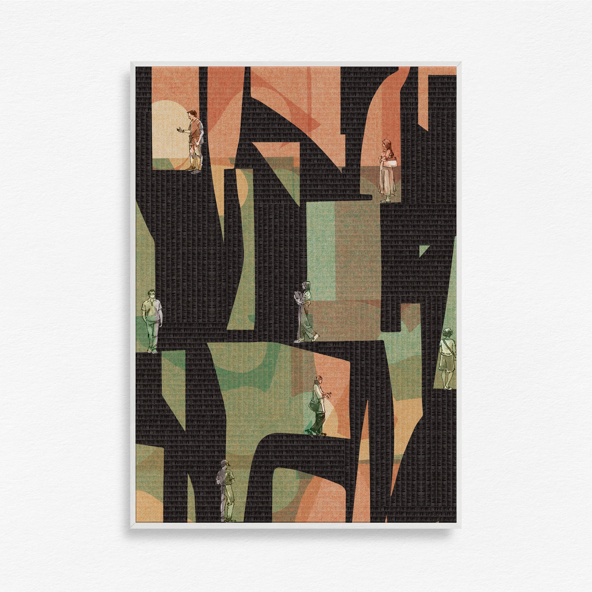 Samayantaral Wall Art Canvas Painting