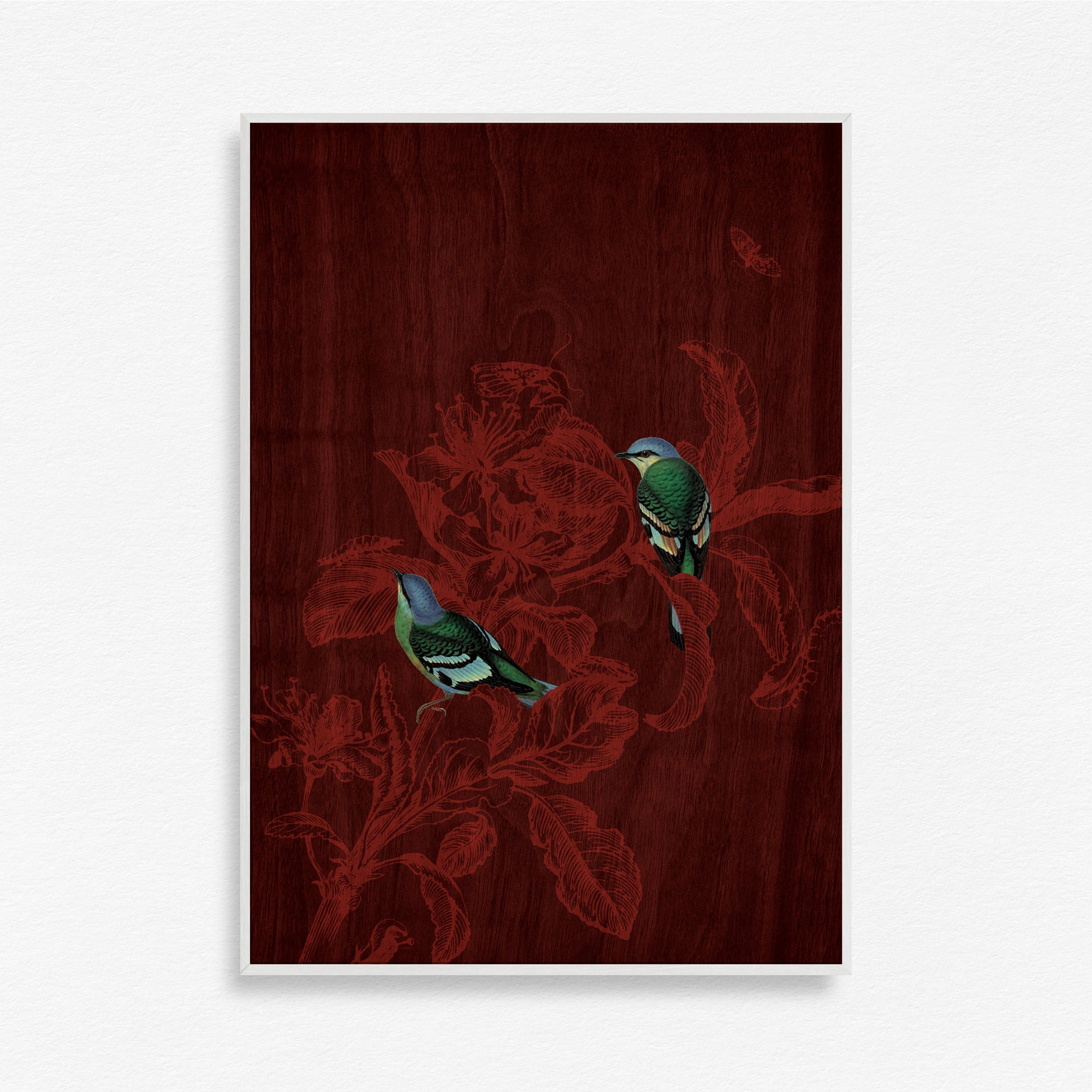Blossoms of Serenity – Elegant Floral Wall Art for Peaceful Interiors