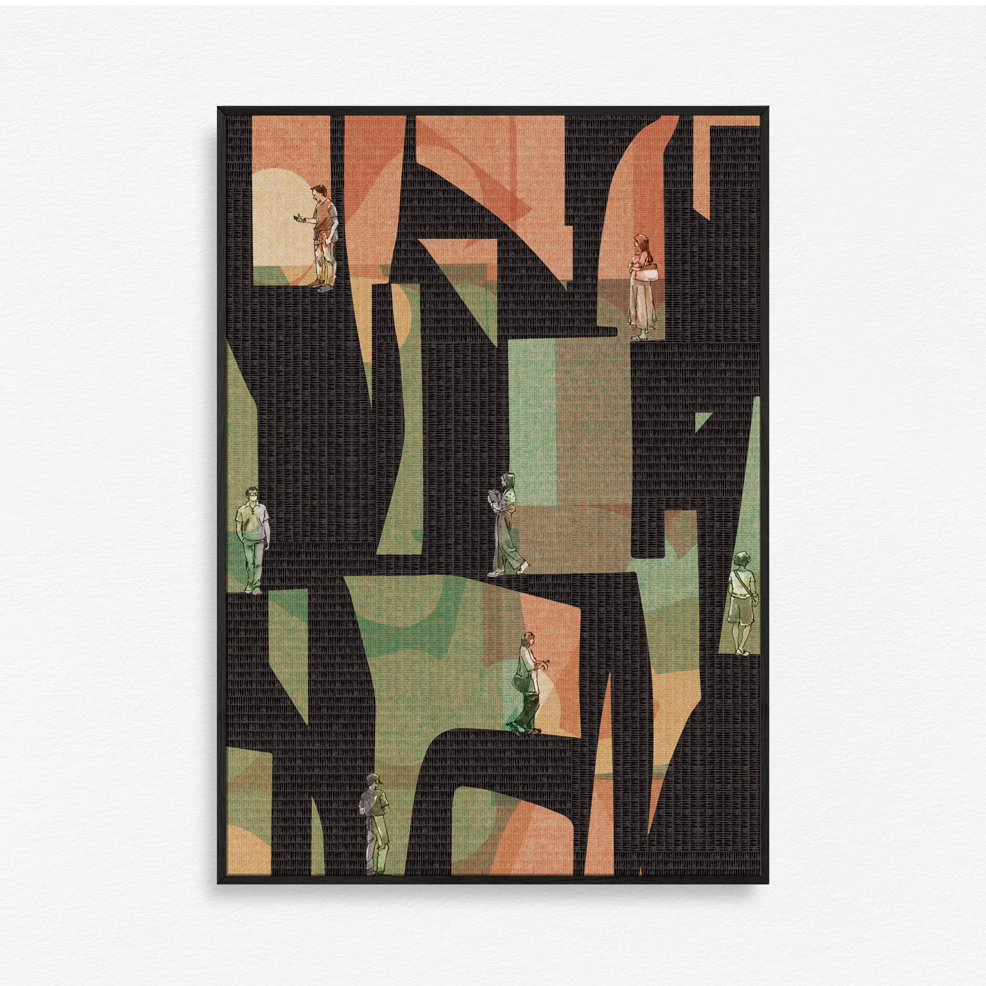 Samayantaral Wall Art Canvas Painting