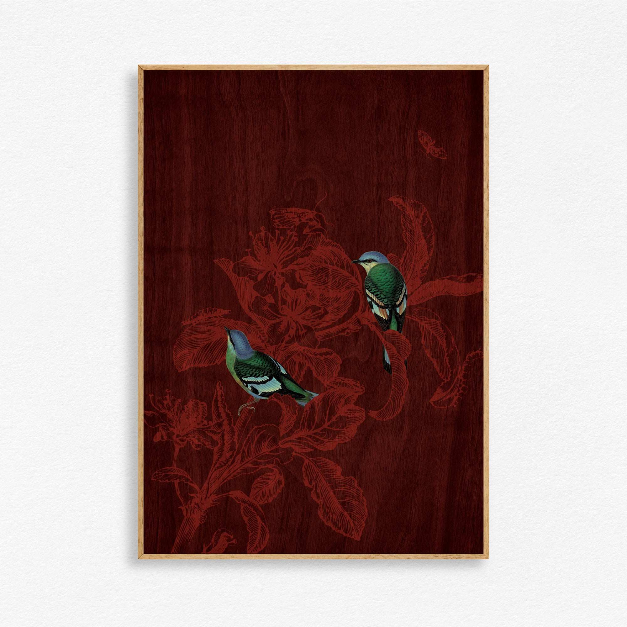 Blossoms of Serenity – Elegant Floral Wall Art for Peaceful Interiors