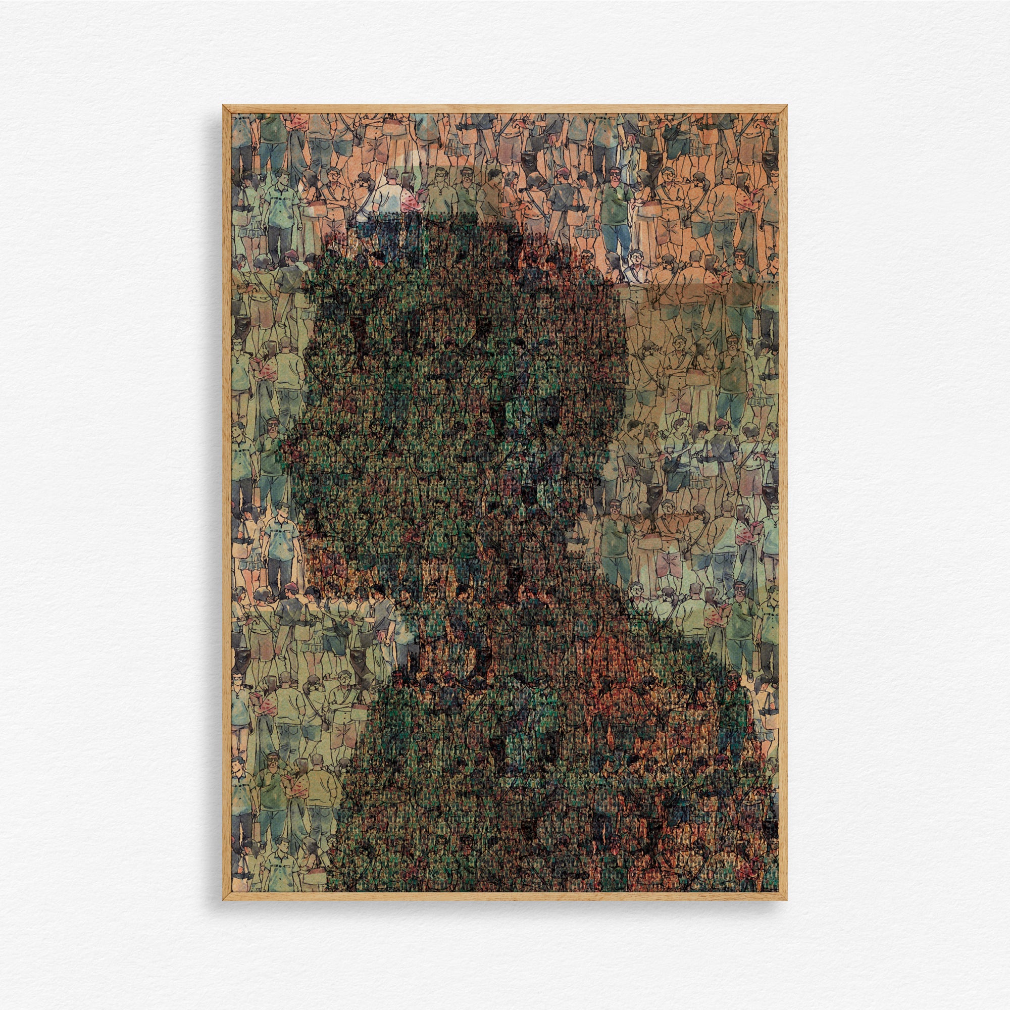 Shadow of a Thousand Stories- Beautiful Art Canvas Painting