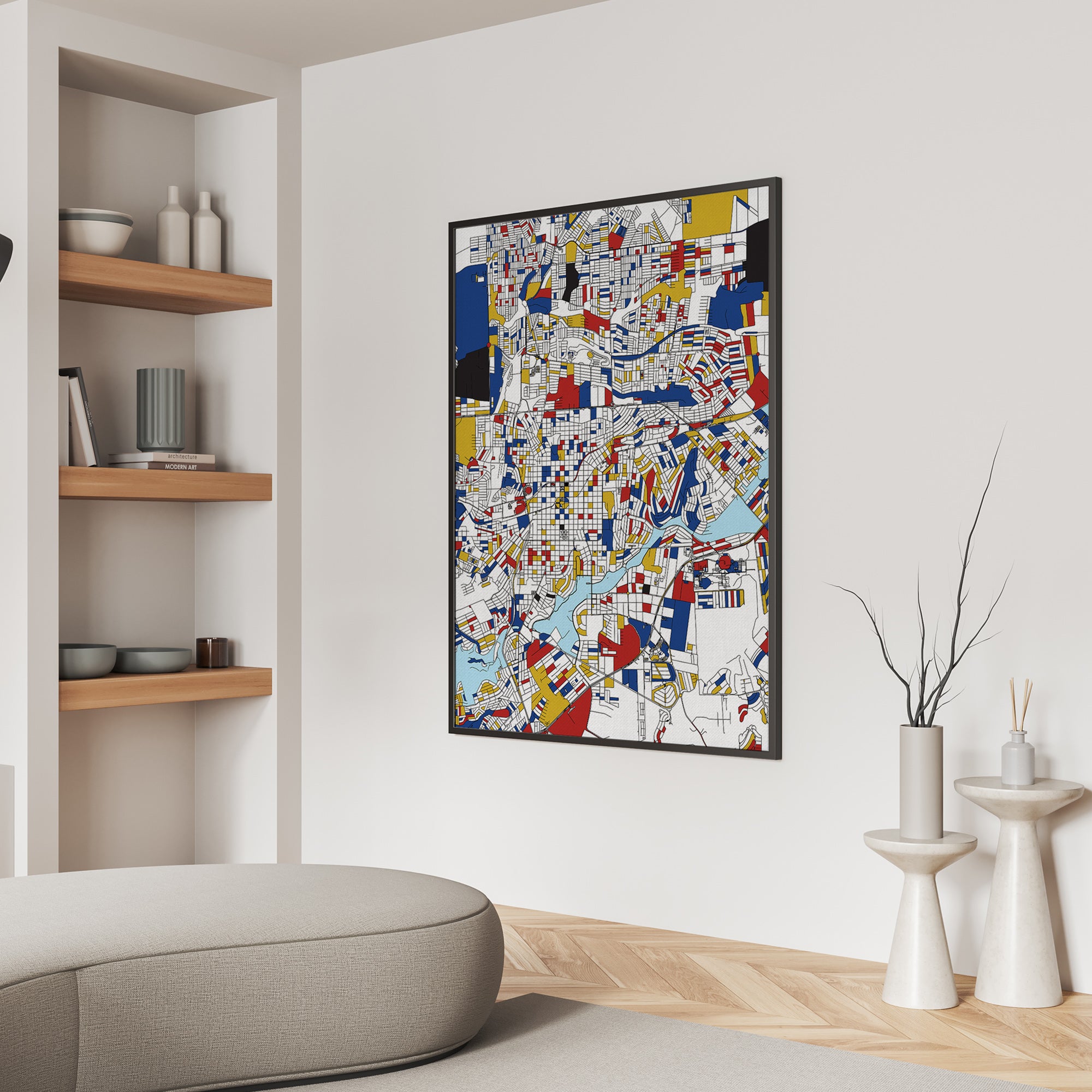 Mondrian Map