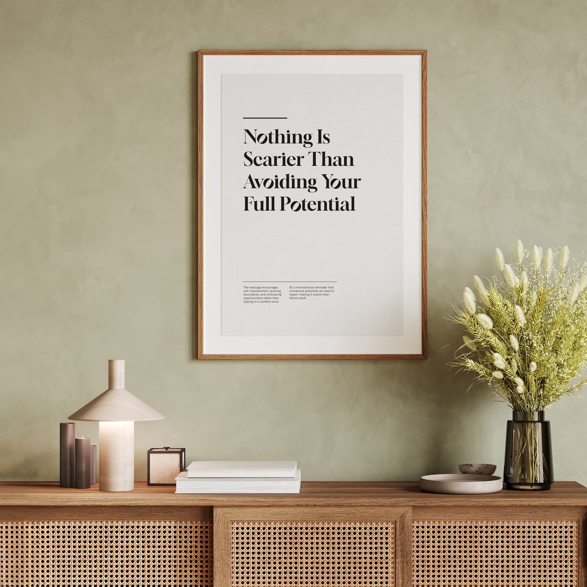 The Fear of Untapped Potential