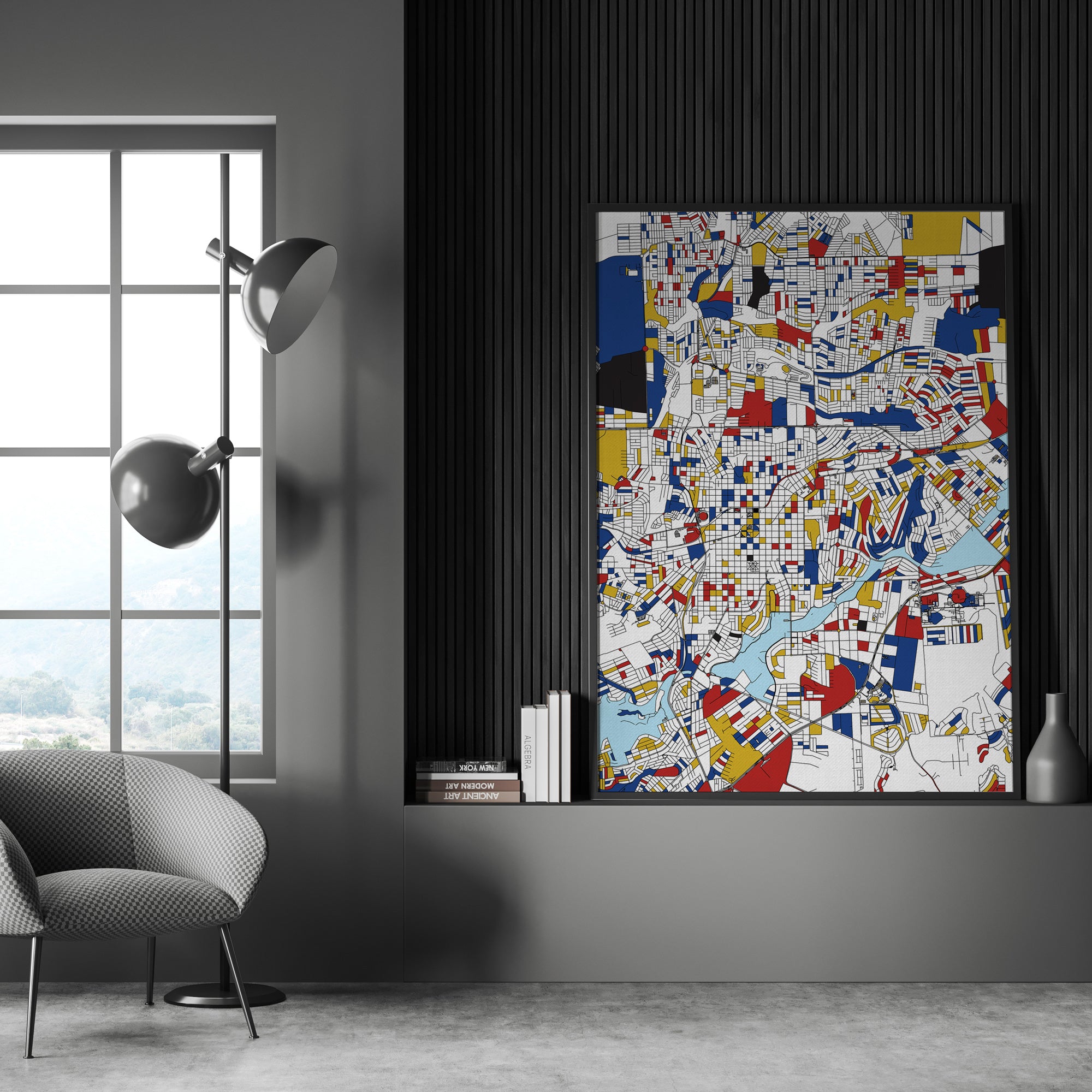 Mondrian Map