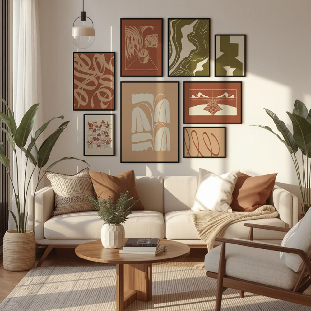From the landscape view -set of 8