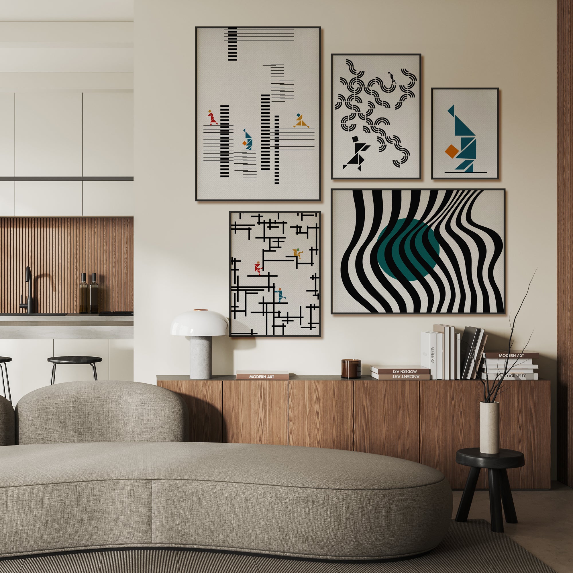 The Human Mosaic - Set of 5