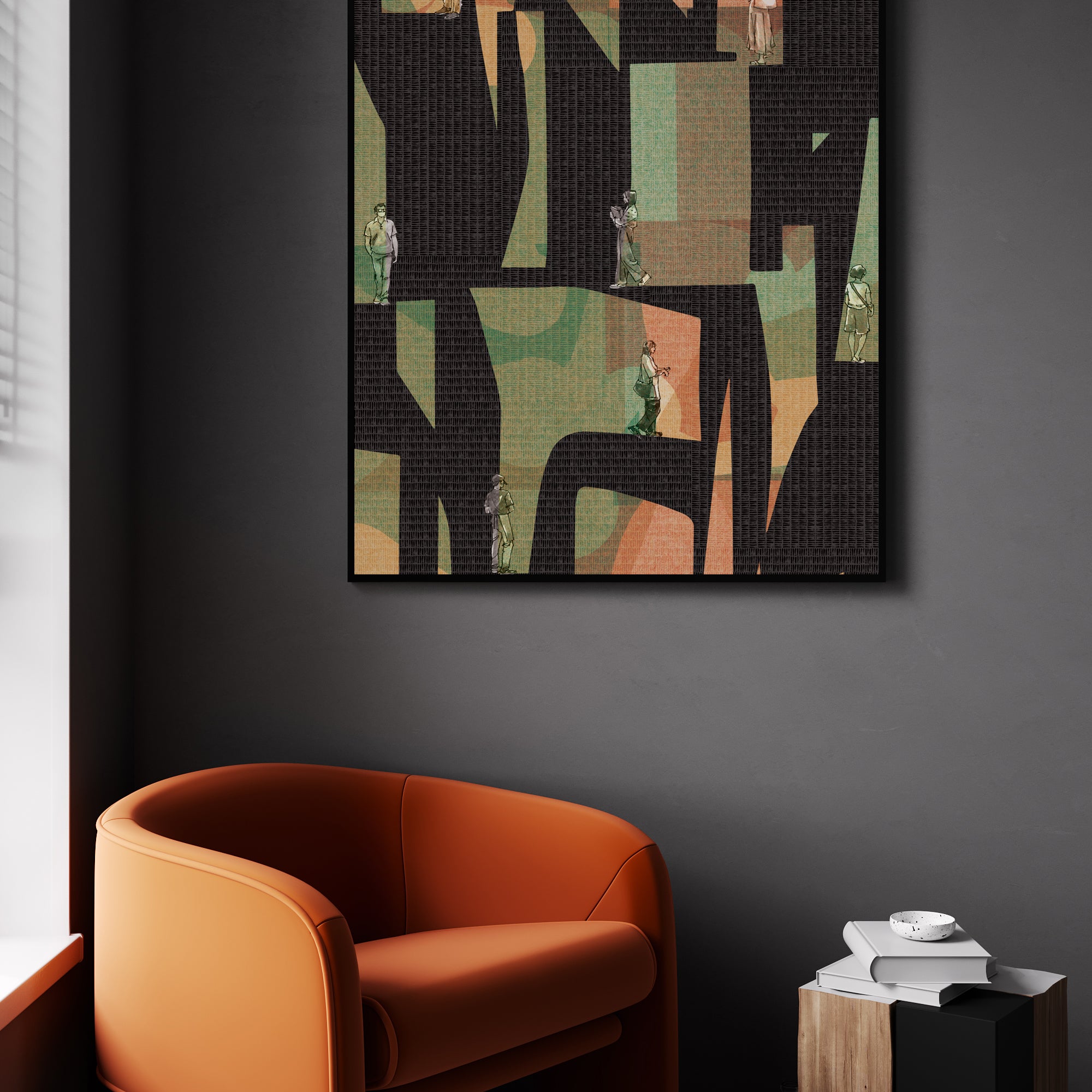 Samayantaral Wall Art Canvas Painting