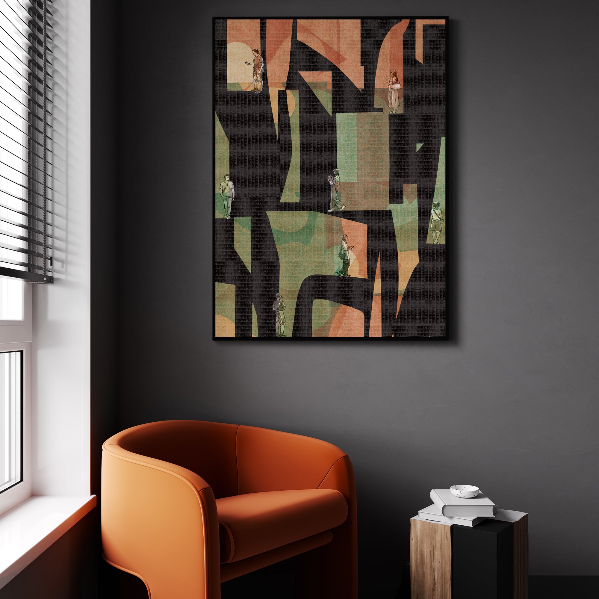 Samayantaral Wall Art Canvas Painting