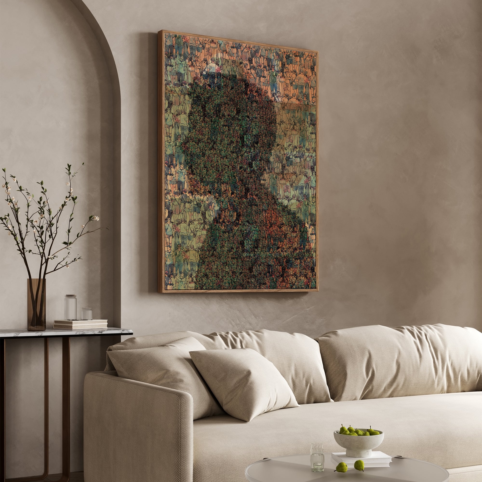 Shadow of a Thousand Stories- Beautiful Art Canvas Painting