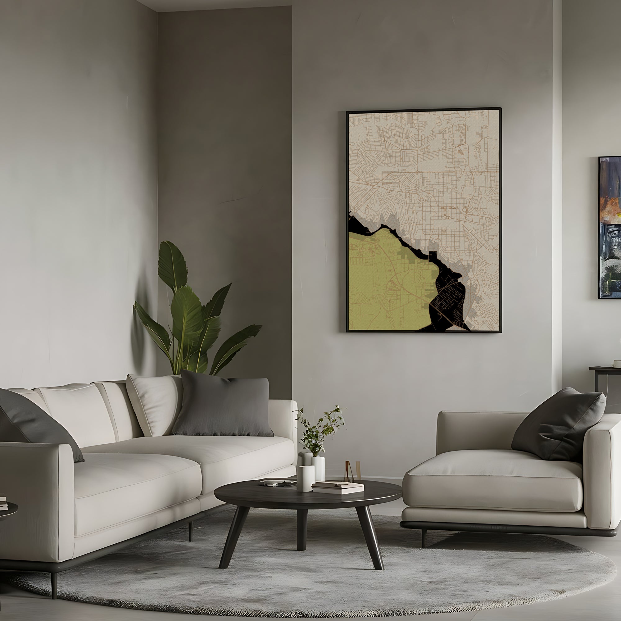 Urban Tapestry: A City in Contrast