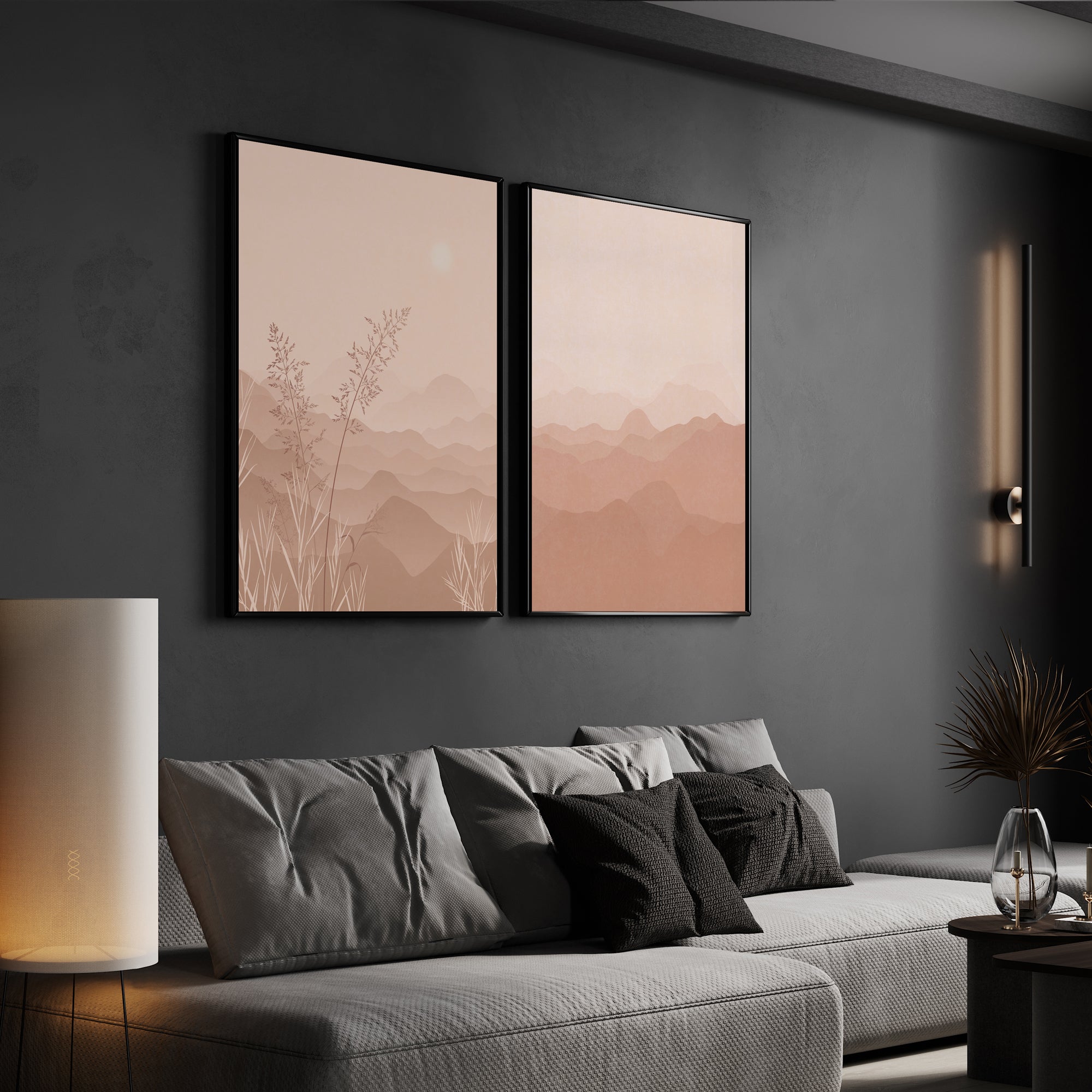 Serene in Bloom - Set of 2