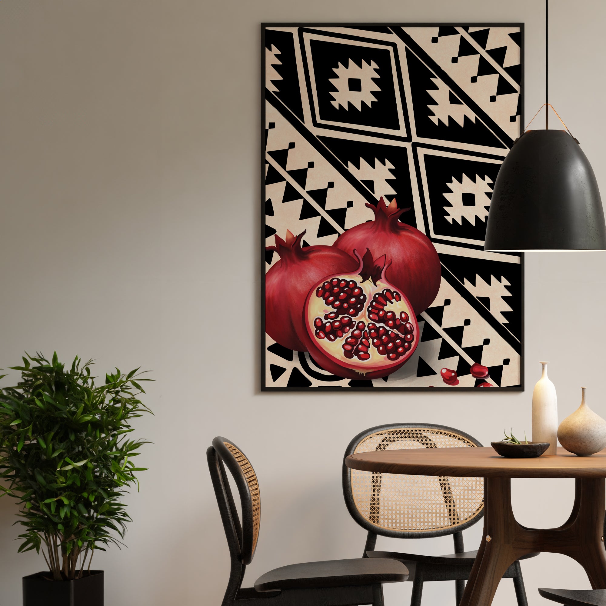 Pomegranate & Pattern