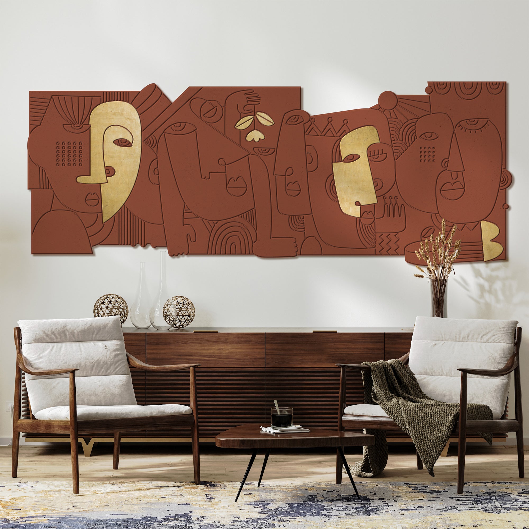 Combined faces -In  Same Surface