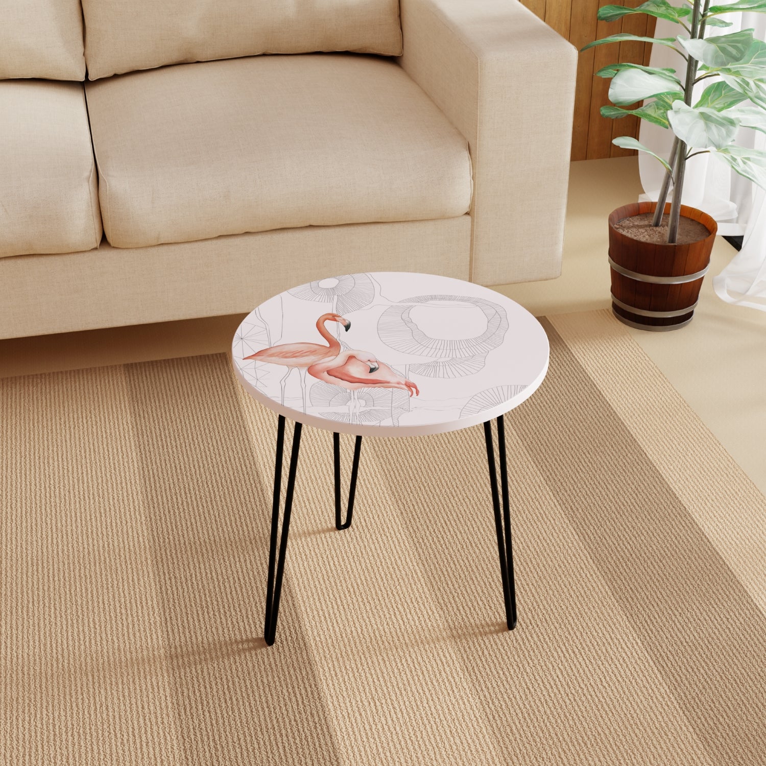 Sketch & Feathers Table