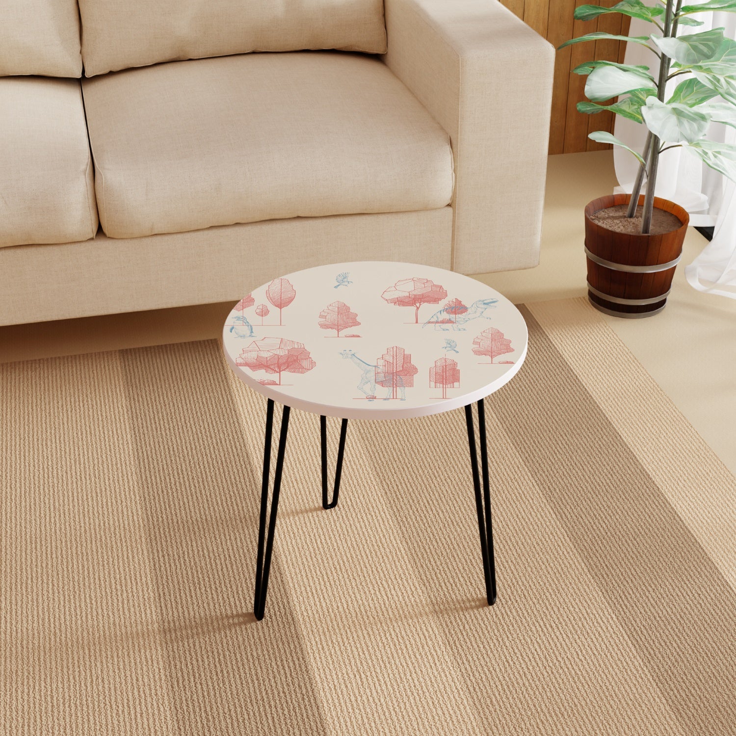 Sketchy Junglee Table