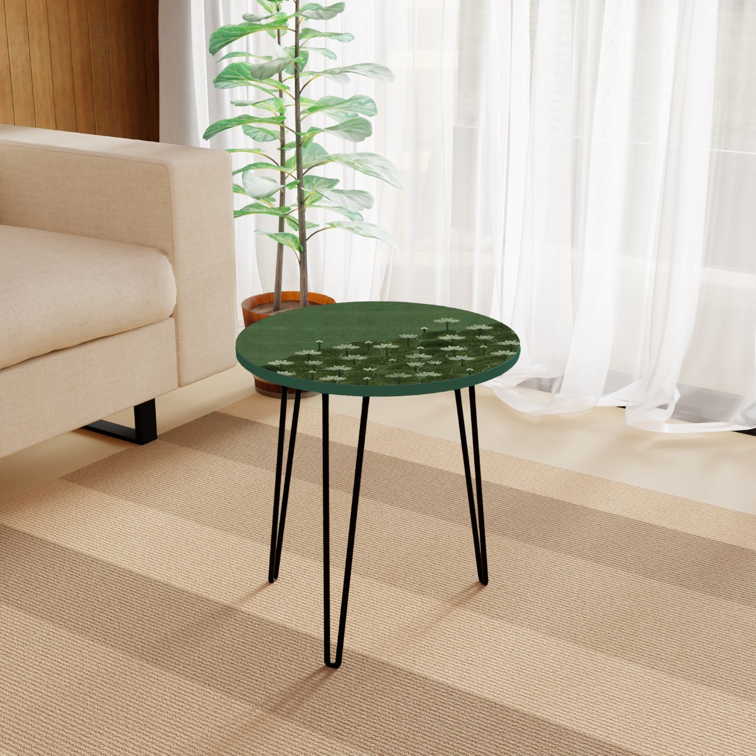 Lotus and Leaf Table