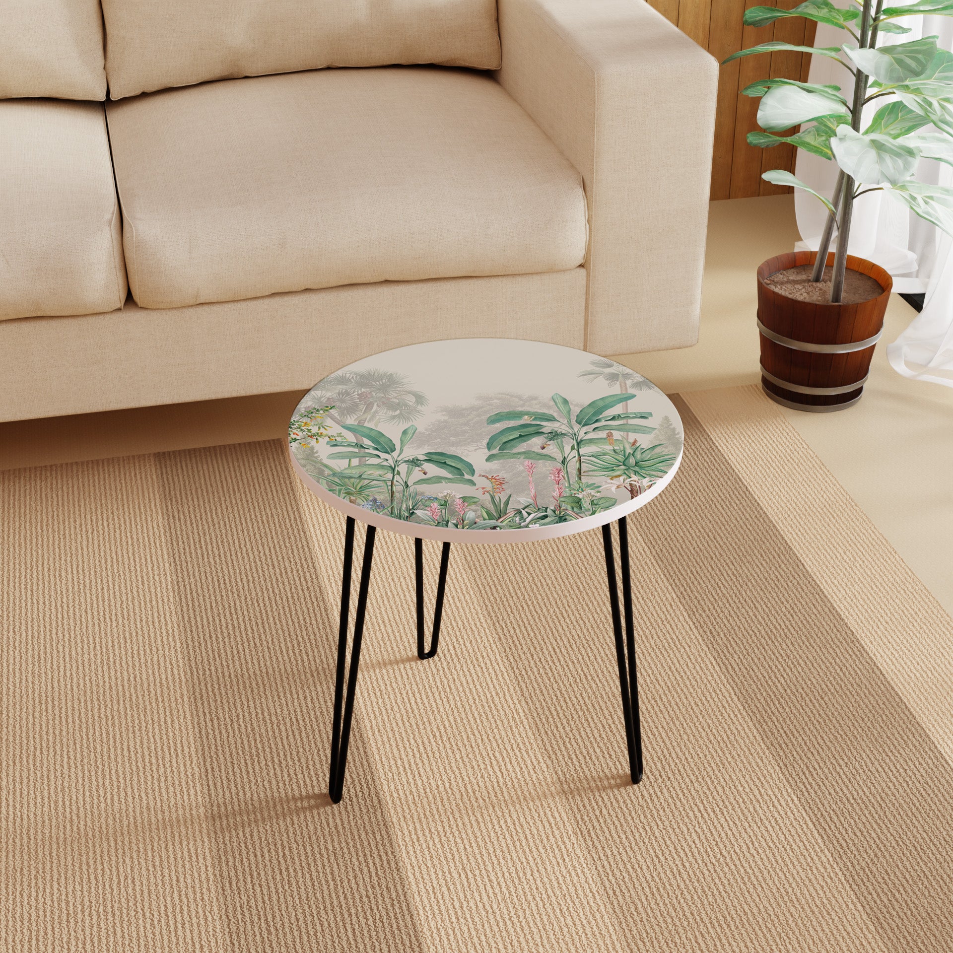 Tropical lines Table