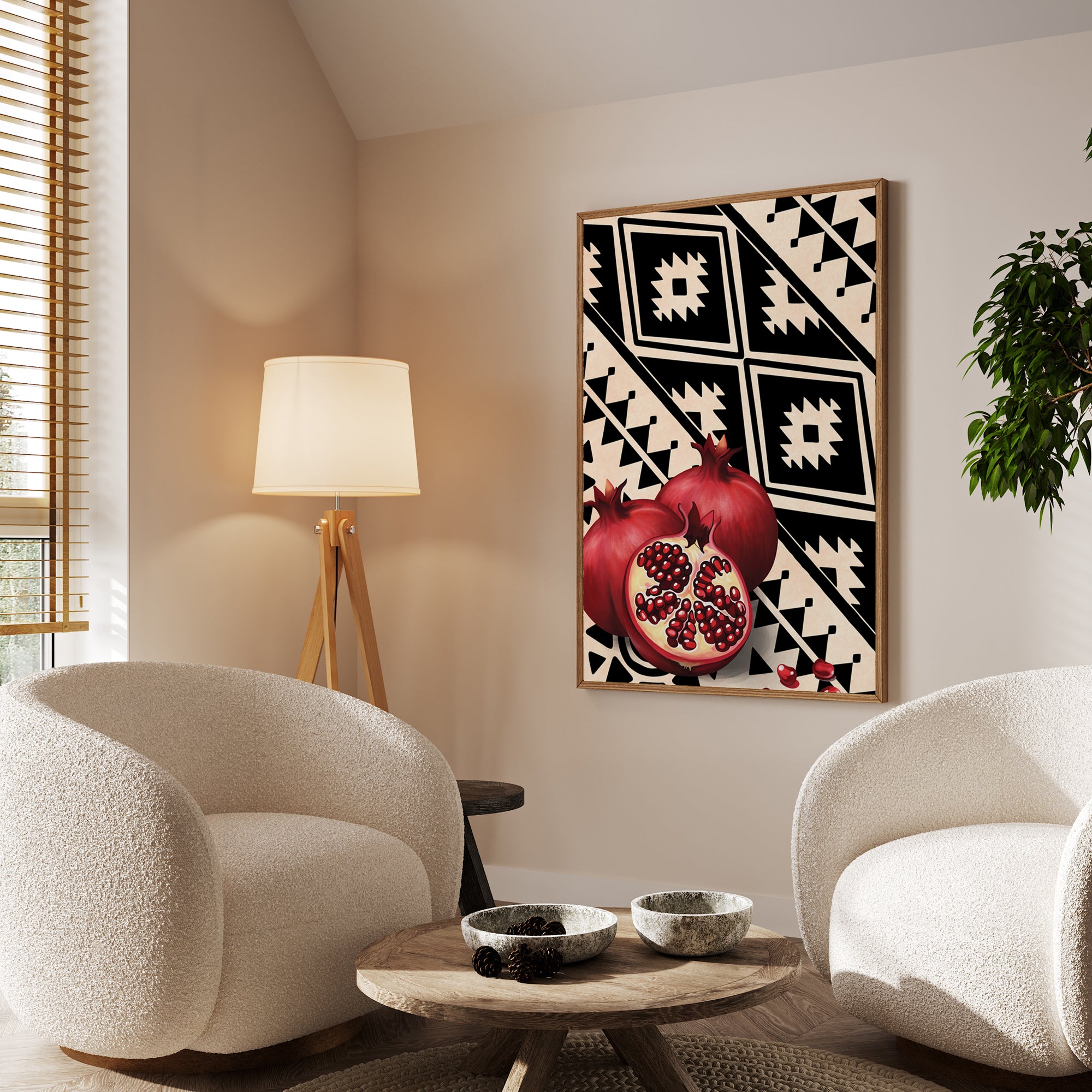 Pomegranate & Pattern