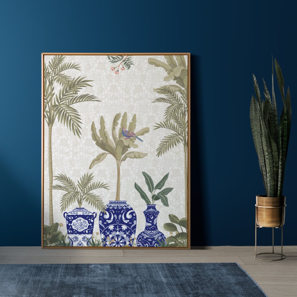 Tropical with indigo touch 2