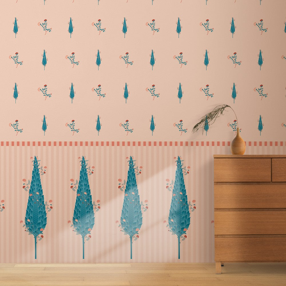 Baagh - Series of Blue trees