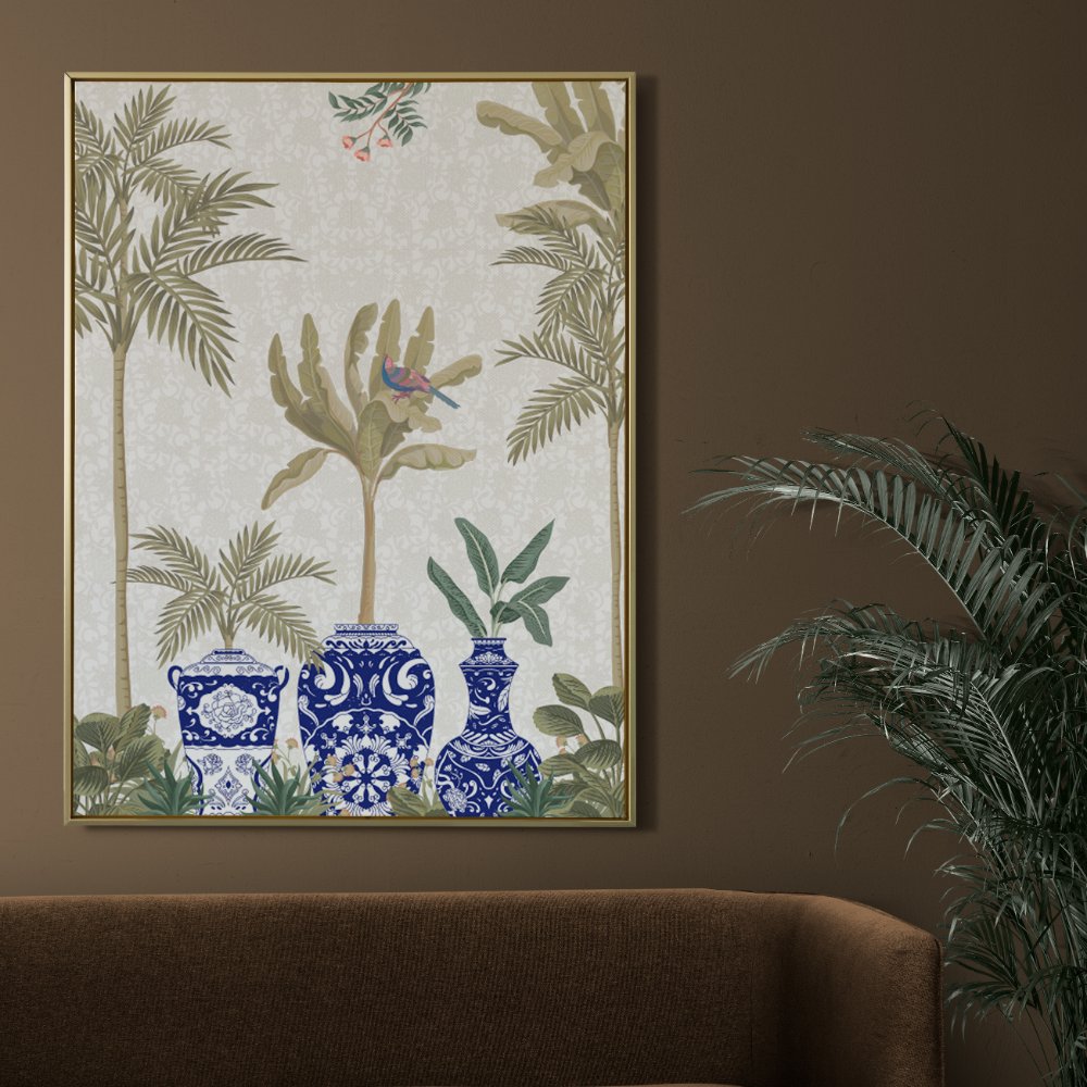 Tropical with indigo touch 2