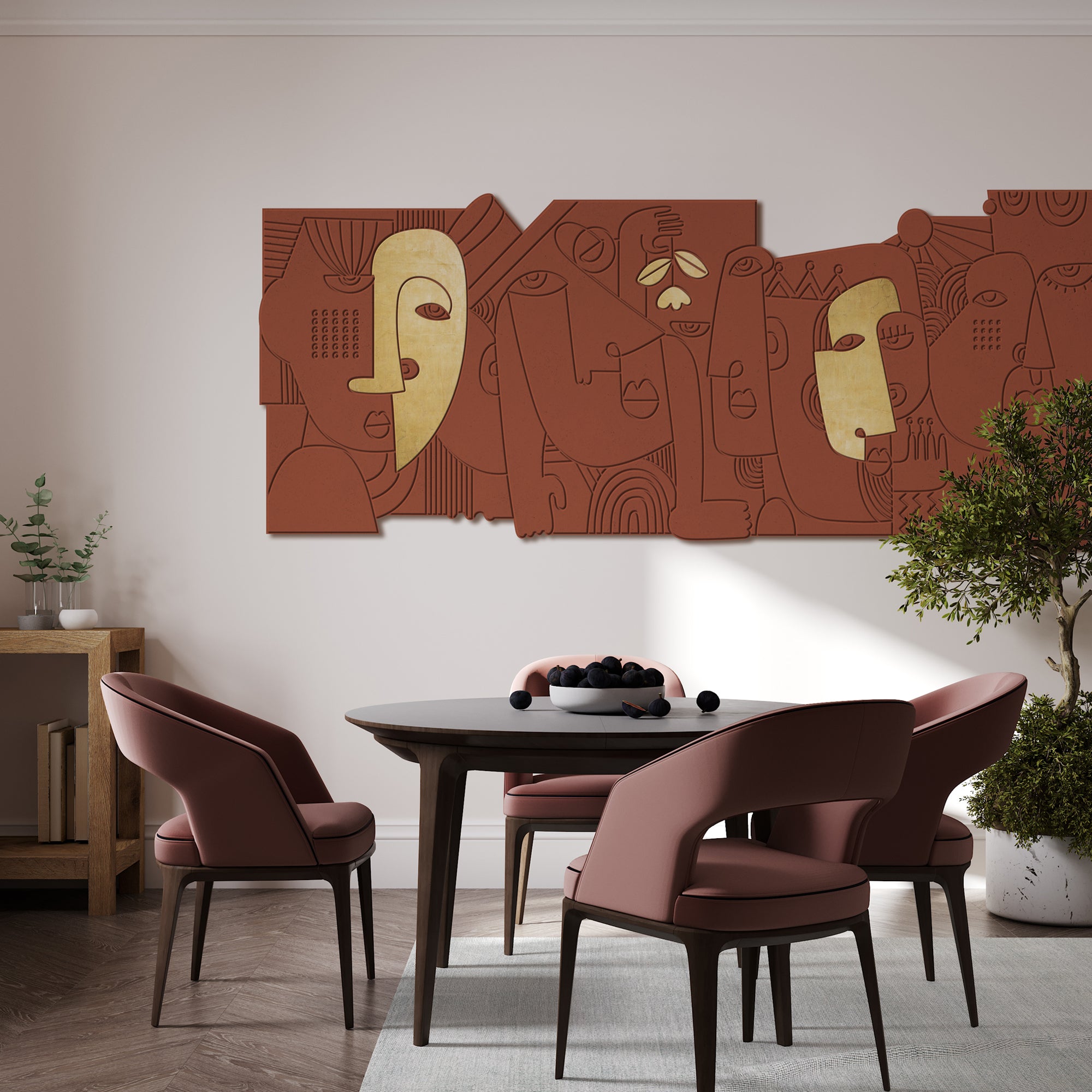 Combined faces -In  Same Surface