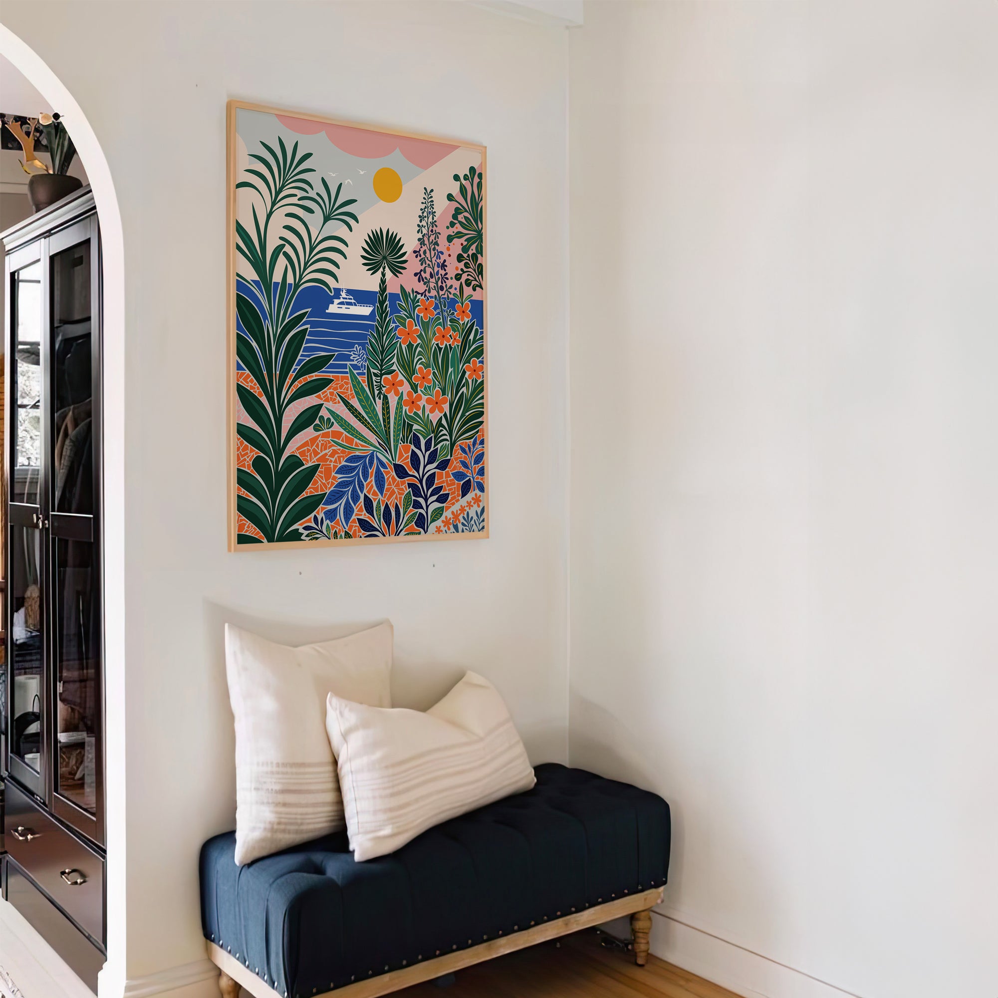 Drifting in Scarlet Silence