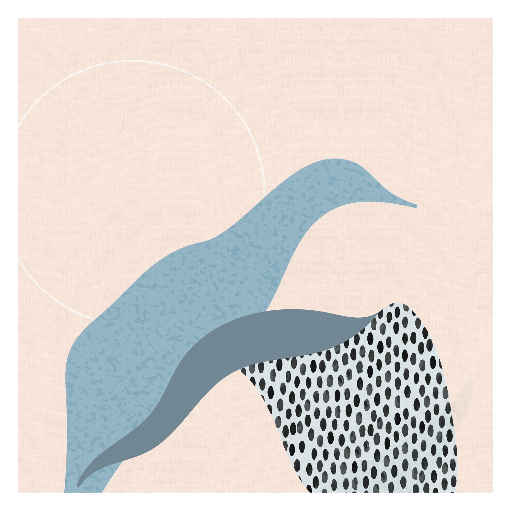 Dreamy Landscape - Aqua tone