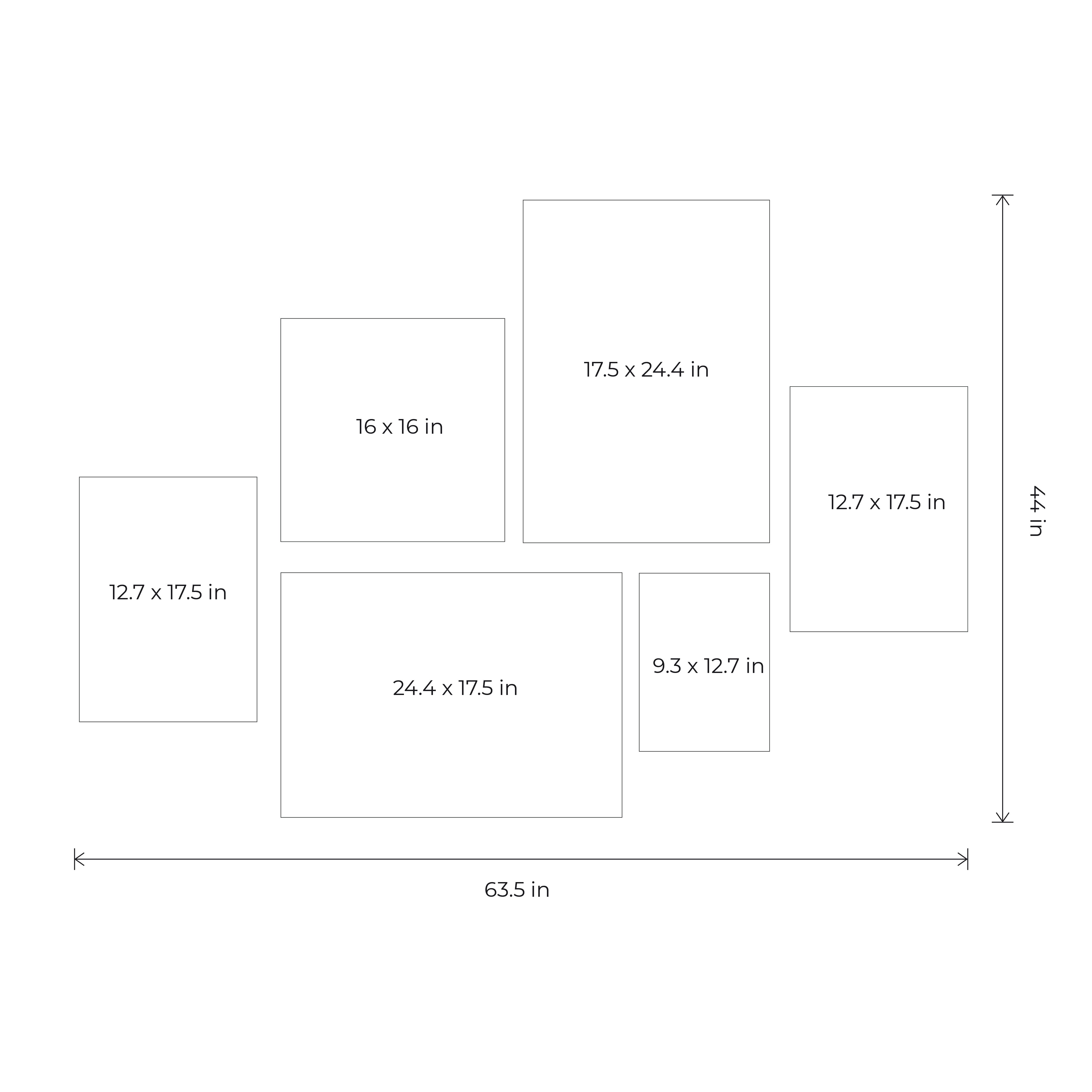 The Wall of Wonder - Set of 6