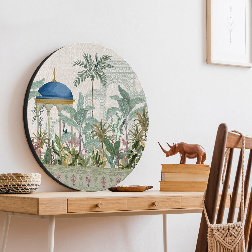 Aqua Done - Round Frame