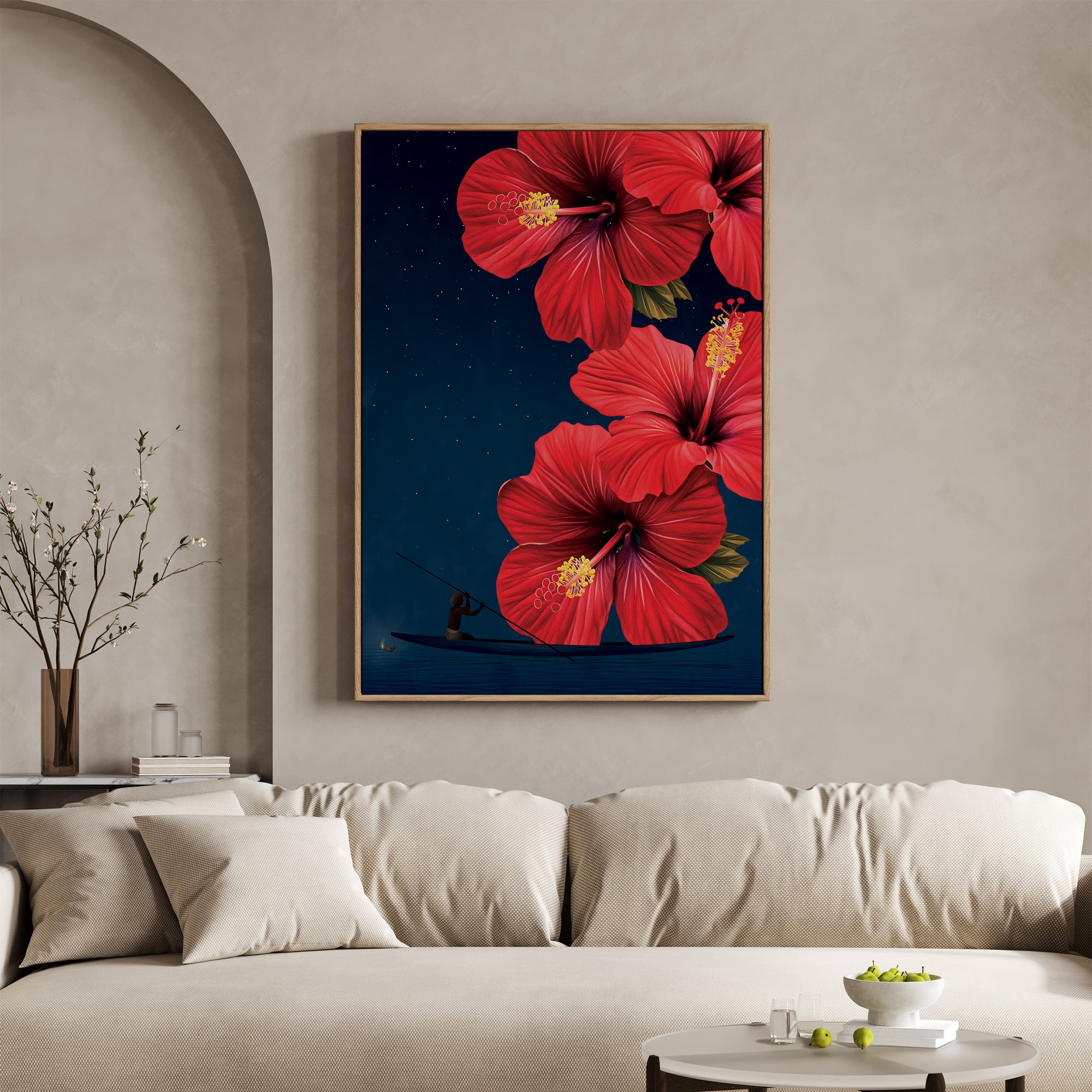 Sailing Through Petals