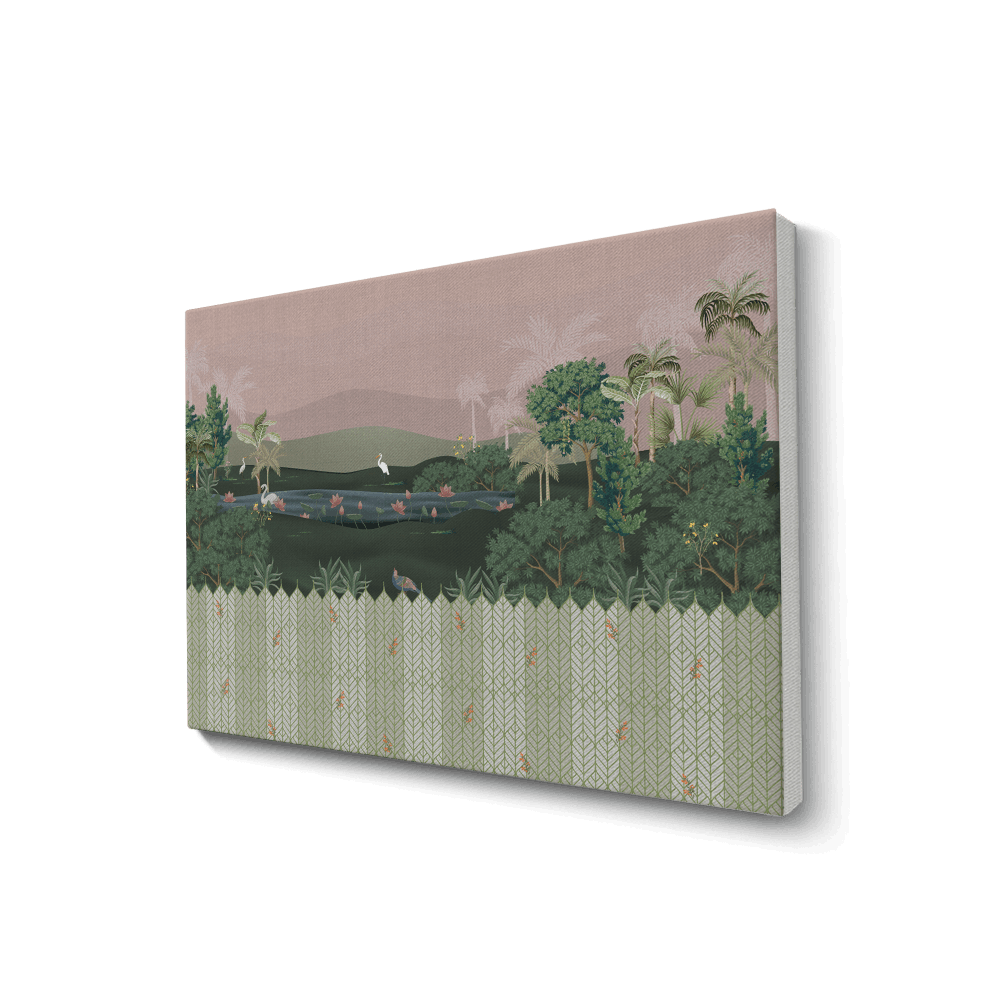 Bird Watching the Pink Sky