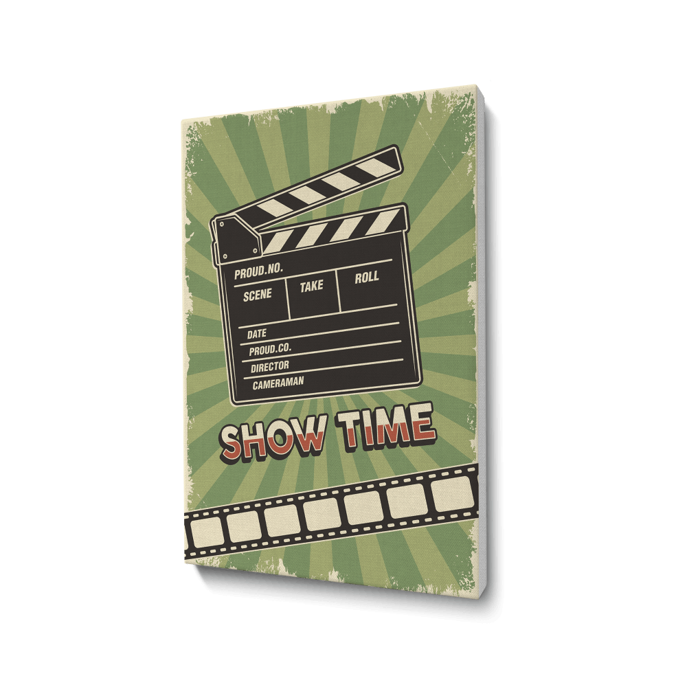 Retro Poster - Show Time