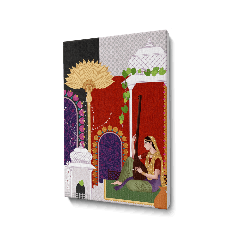 Ravi Paranjape - Lady at Window-1