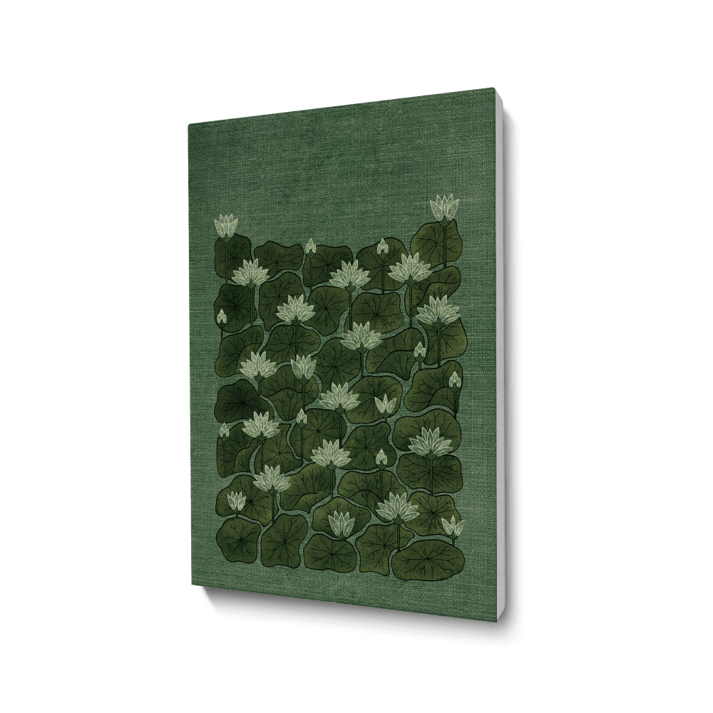 Echoes of Serenity: Lotus and Leaf