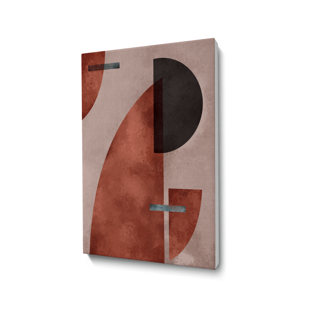 Abstract Geometry - Burnt Tone
