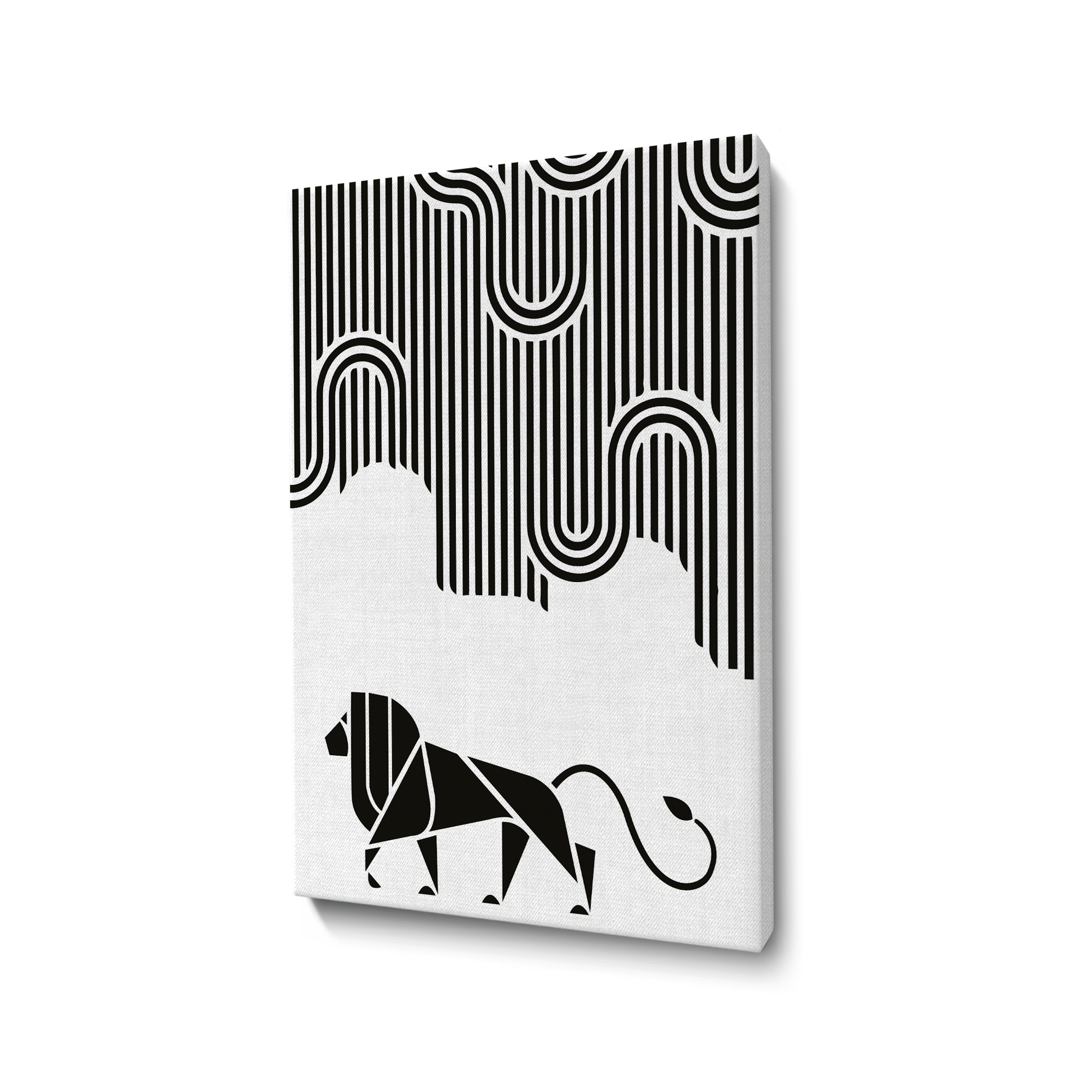 Region of Power – The Majestic Lion Wall Art