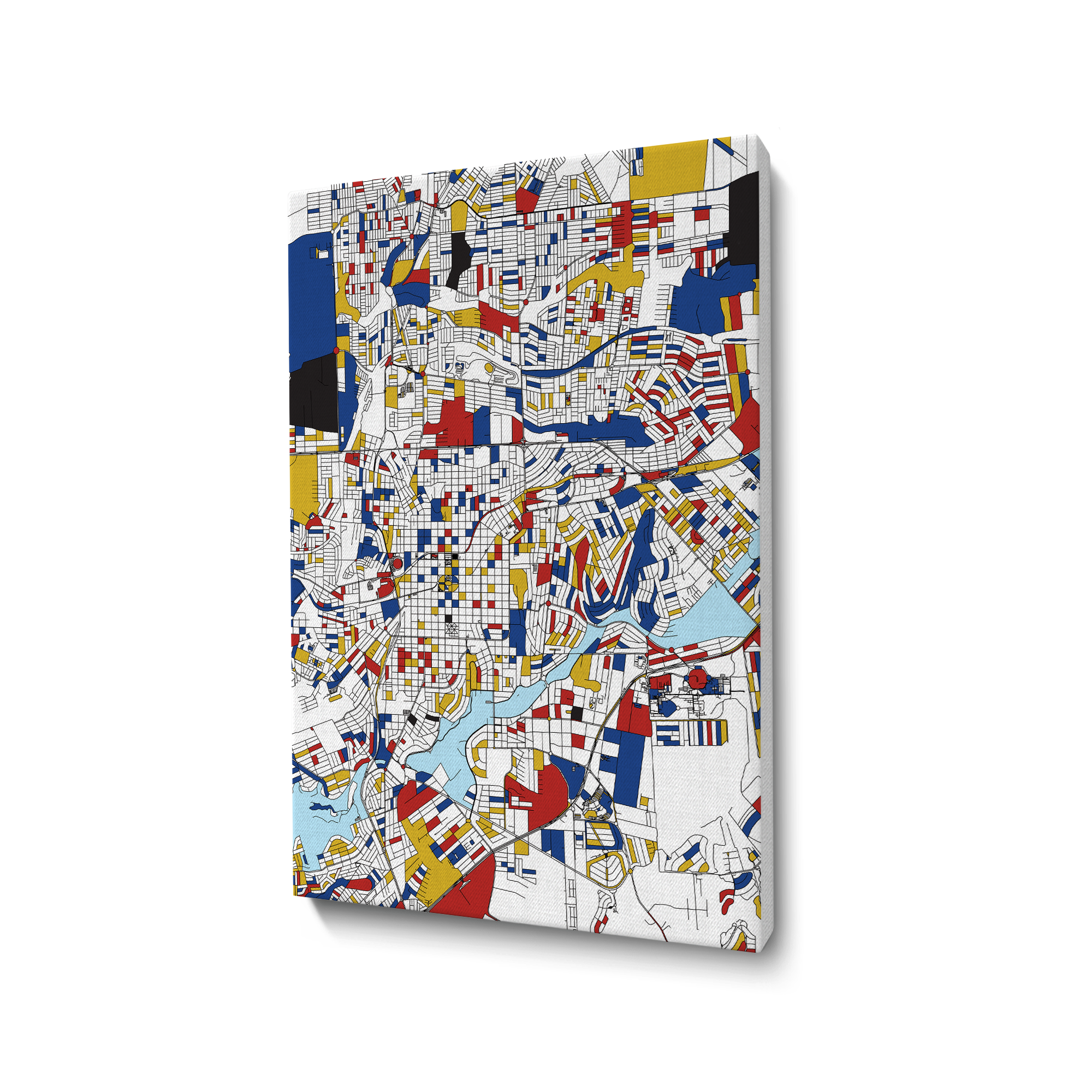 Mondrian Map