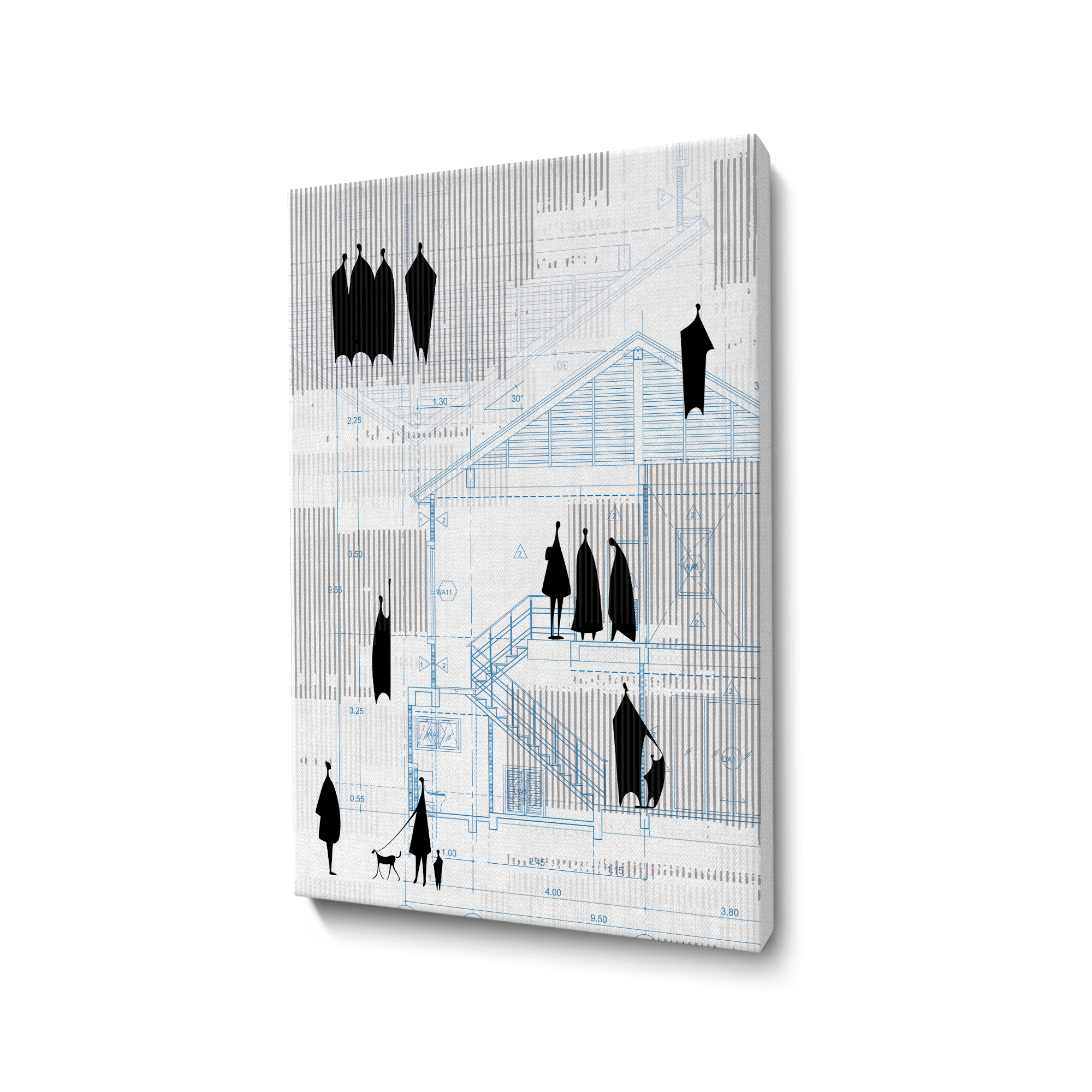 Figures in the Blueprint