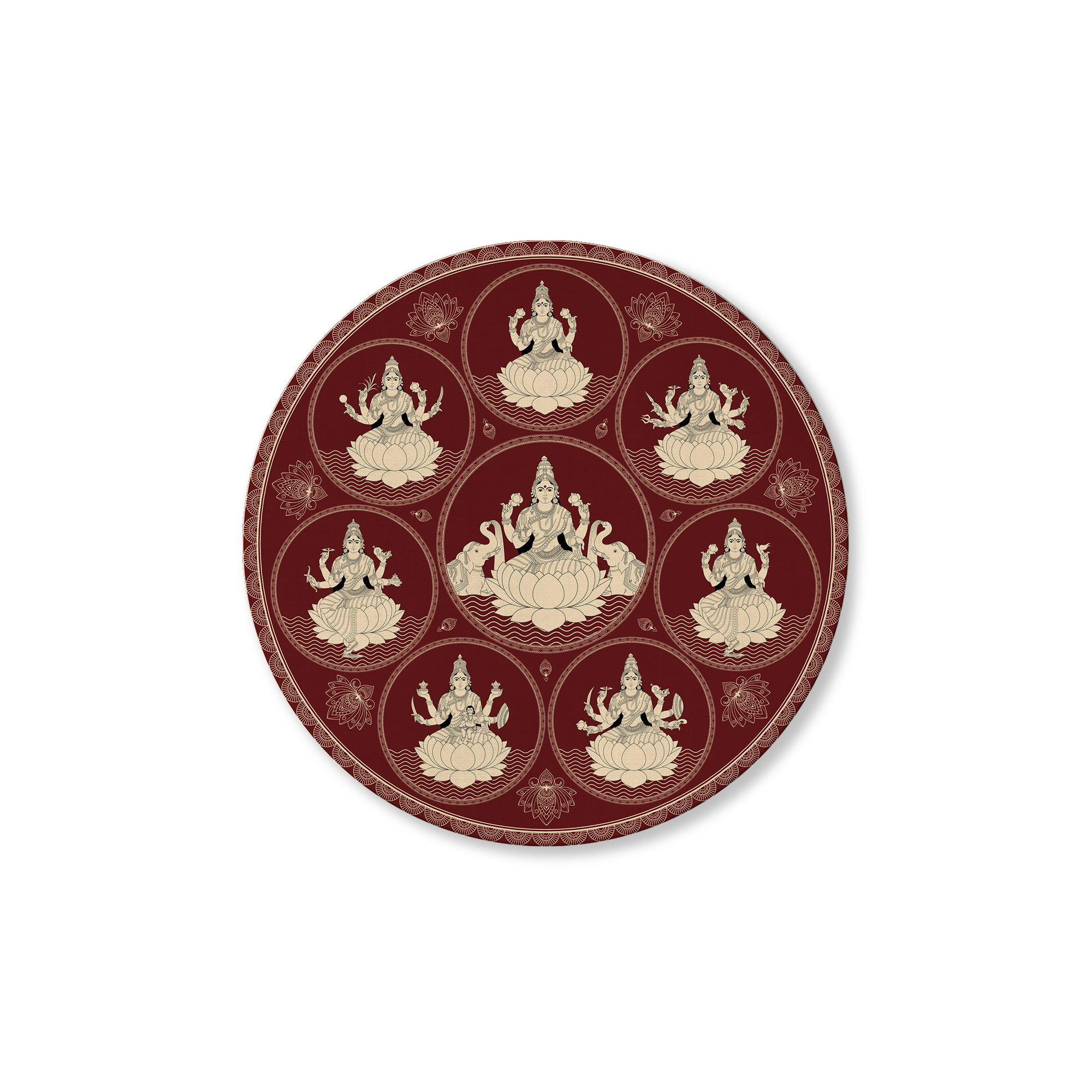 Circle of Abundance Wall Art Canvas Painting