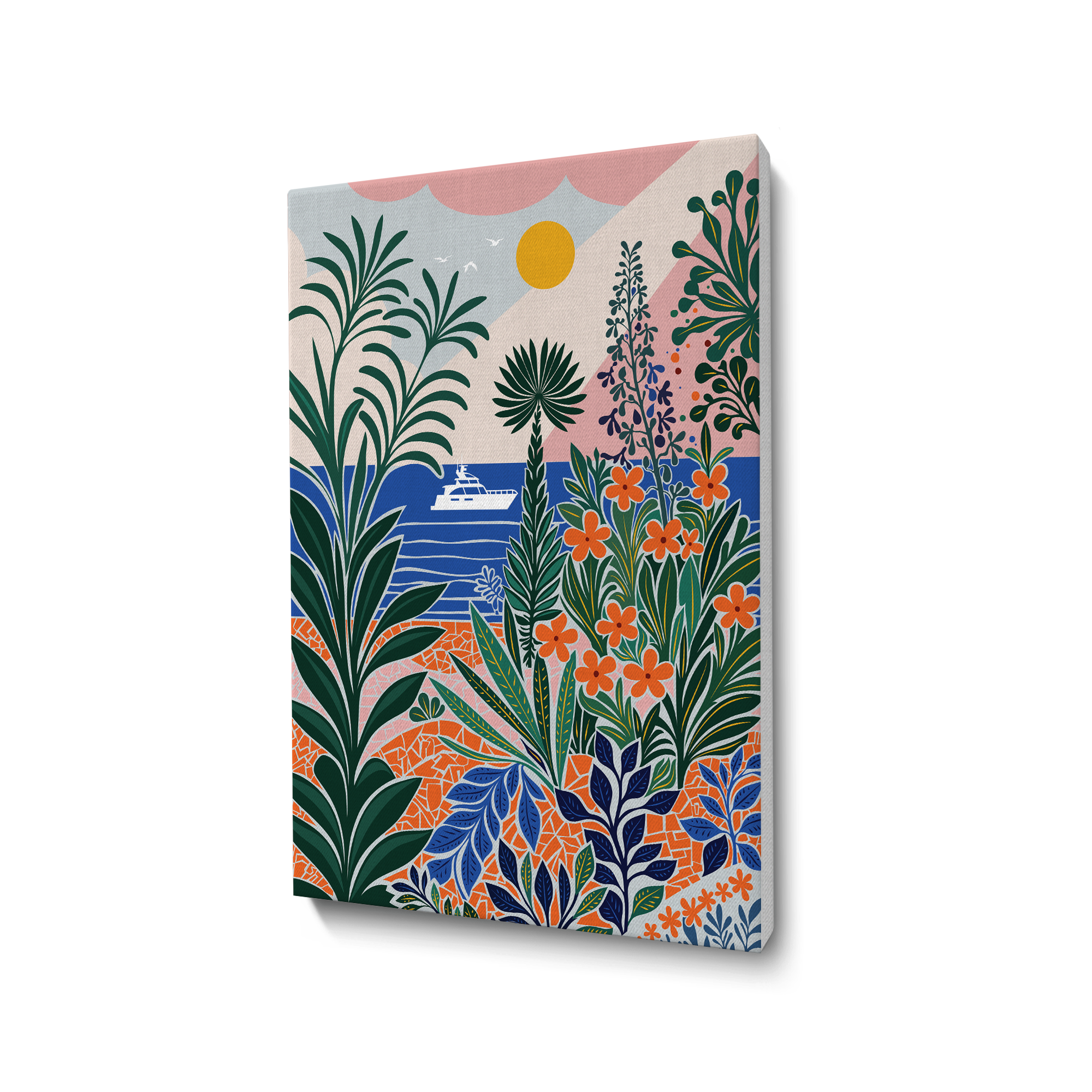 Drifting in Scarlet Silence