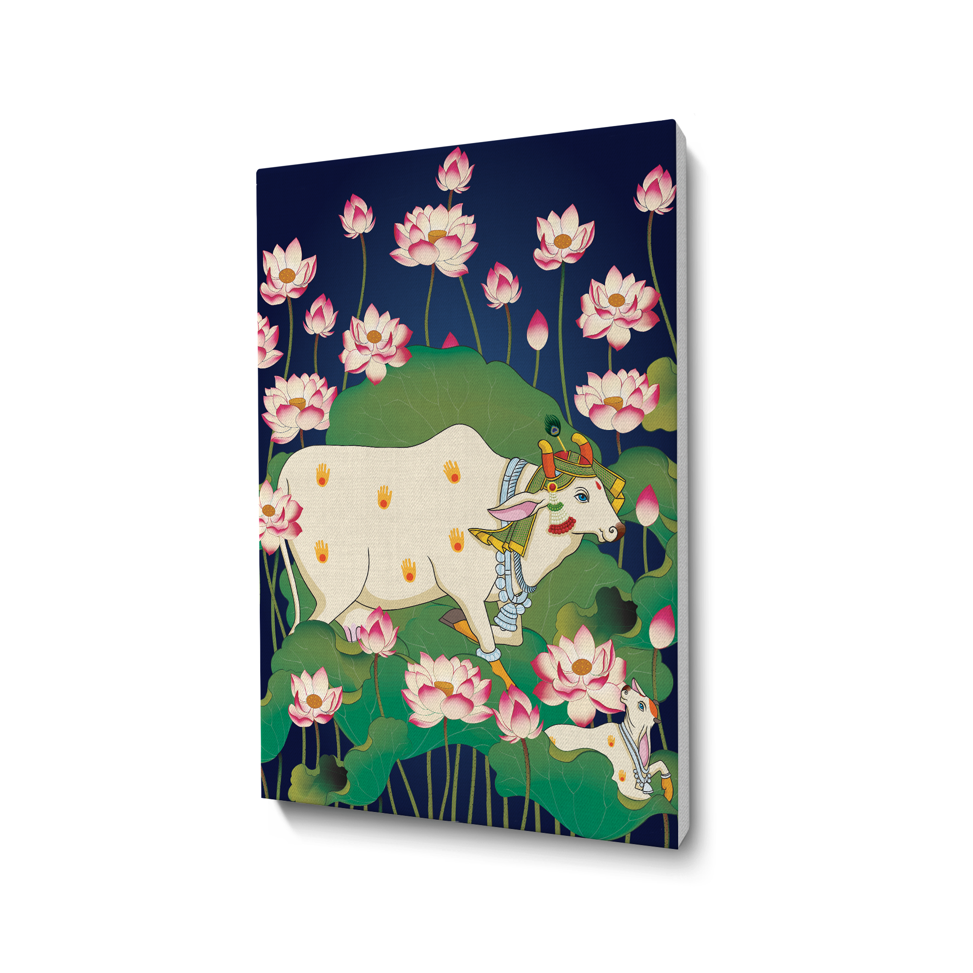 Vraj ki Chavi Wall Art Canvas Painting