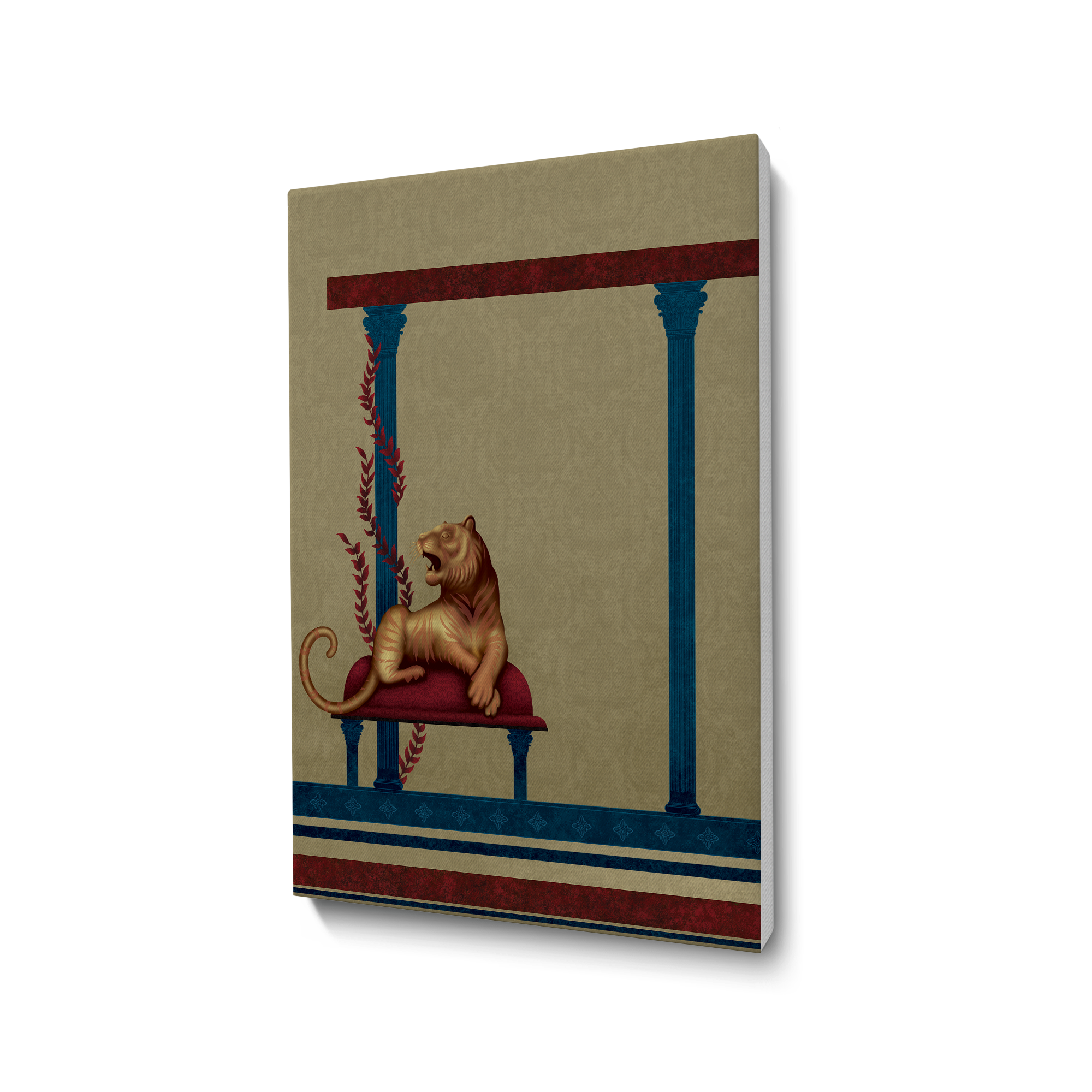 Lion In the Wilds- Wall Art Canvas Painting