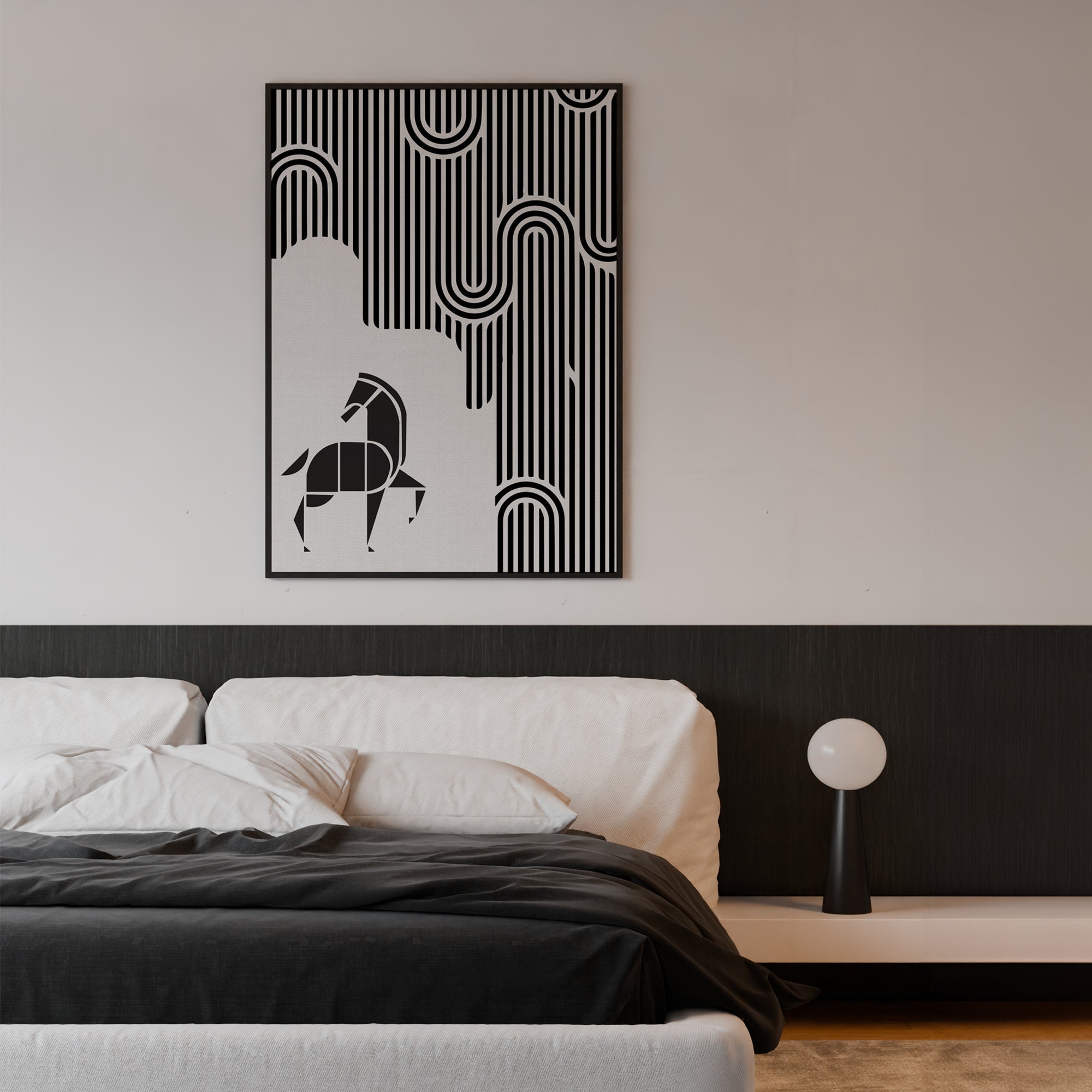 Region of Activity – The Galloping Horse Wall Art