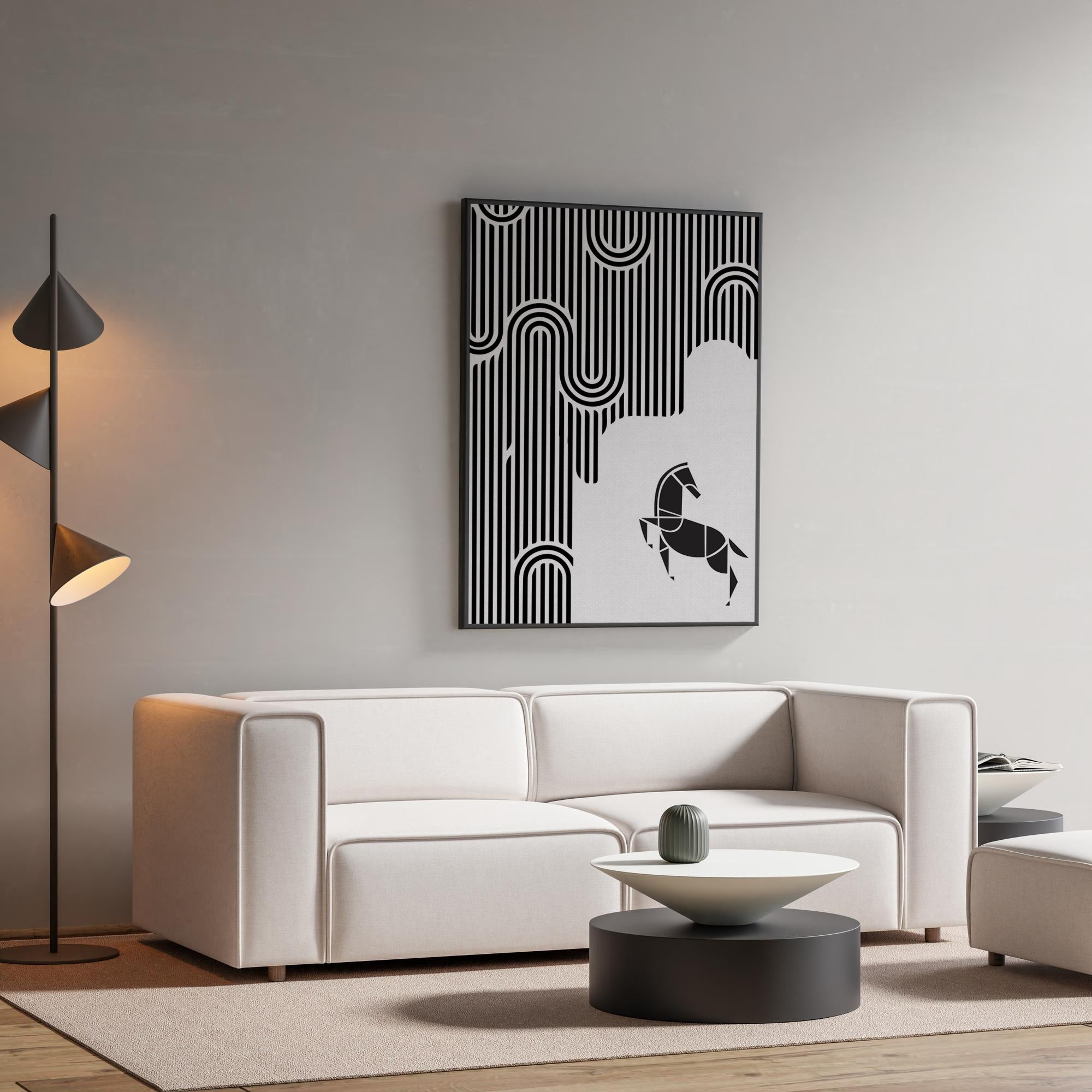Region of Activity – The Dynamic Horse Wall Art