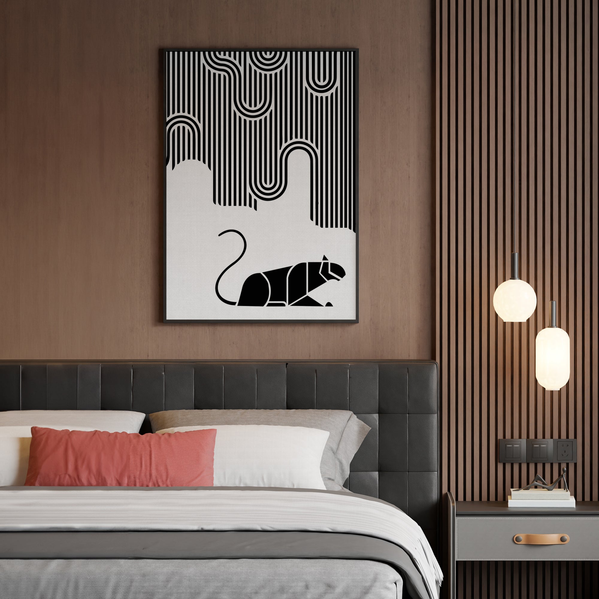 A Region of Activity Jaguar wall art