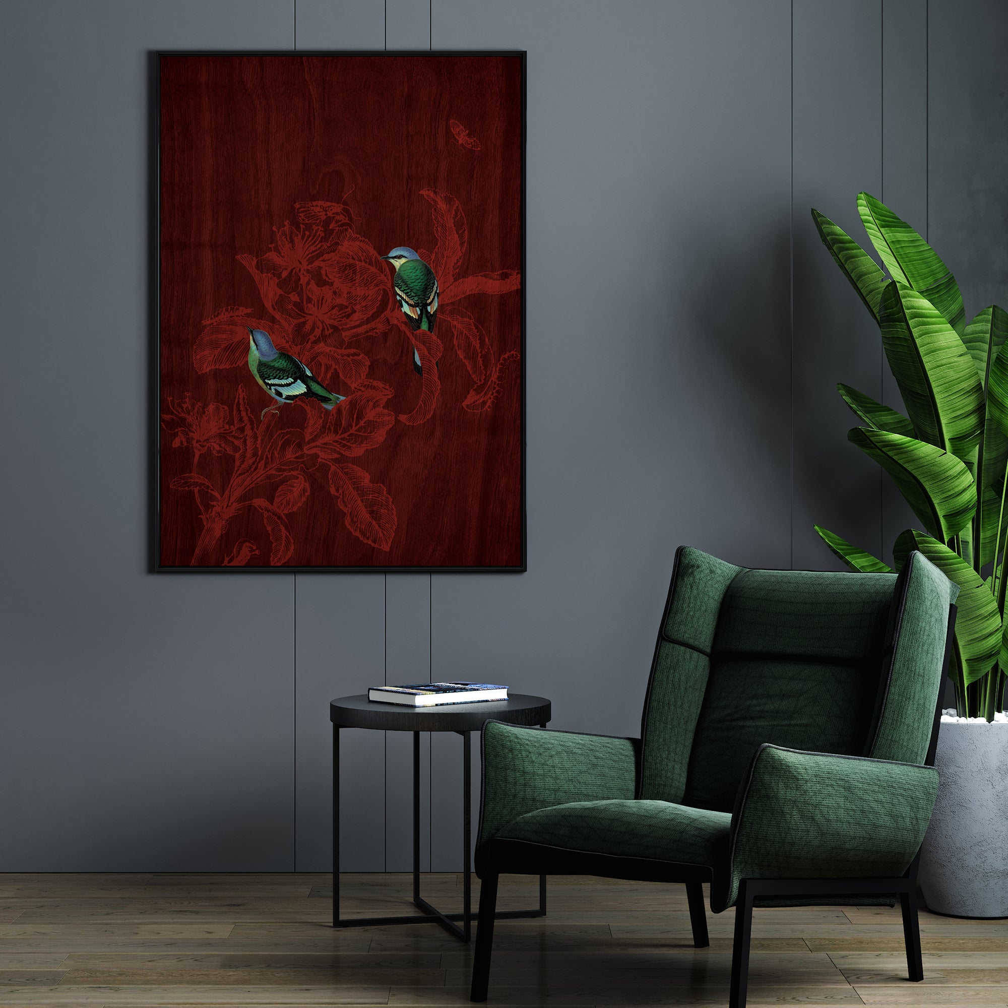 Blossoms of Serenity – Elegant Floral Wall Art for Peaceful Interiors